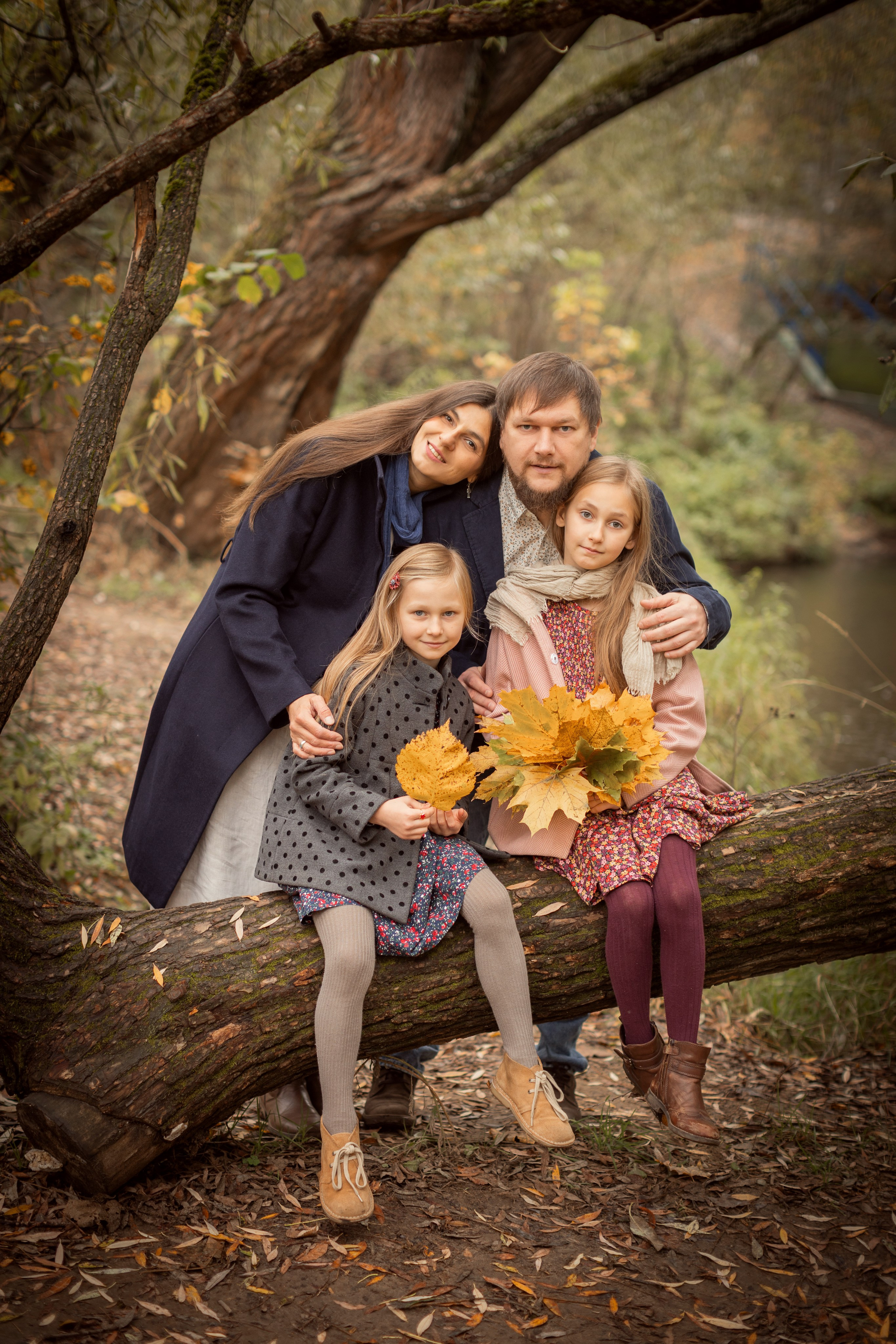 Осенняя прогулка. Детский и семейный фотограф Зоя Павкина