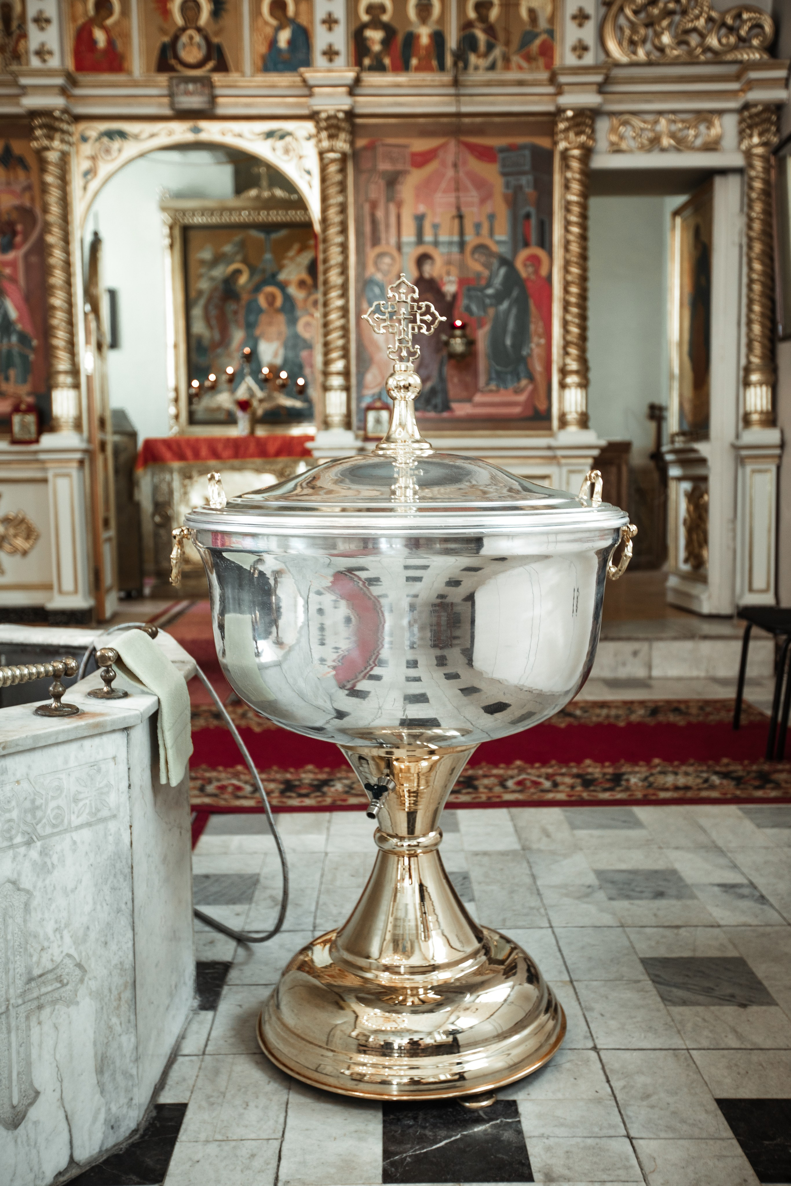 Крещение Николая в Елоховском Соборе. Фотосессии в Москве - фотограф Неонилла Ленко
