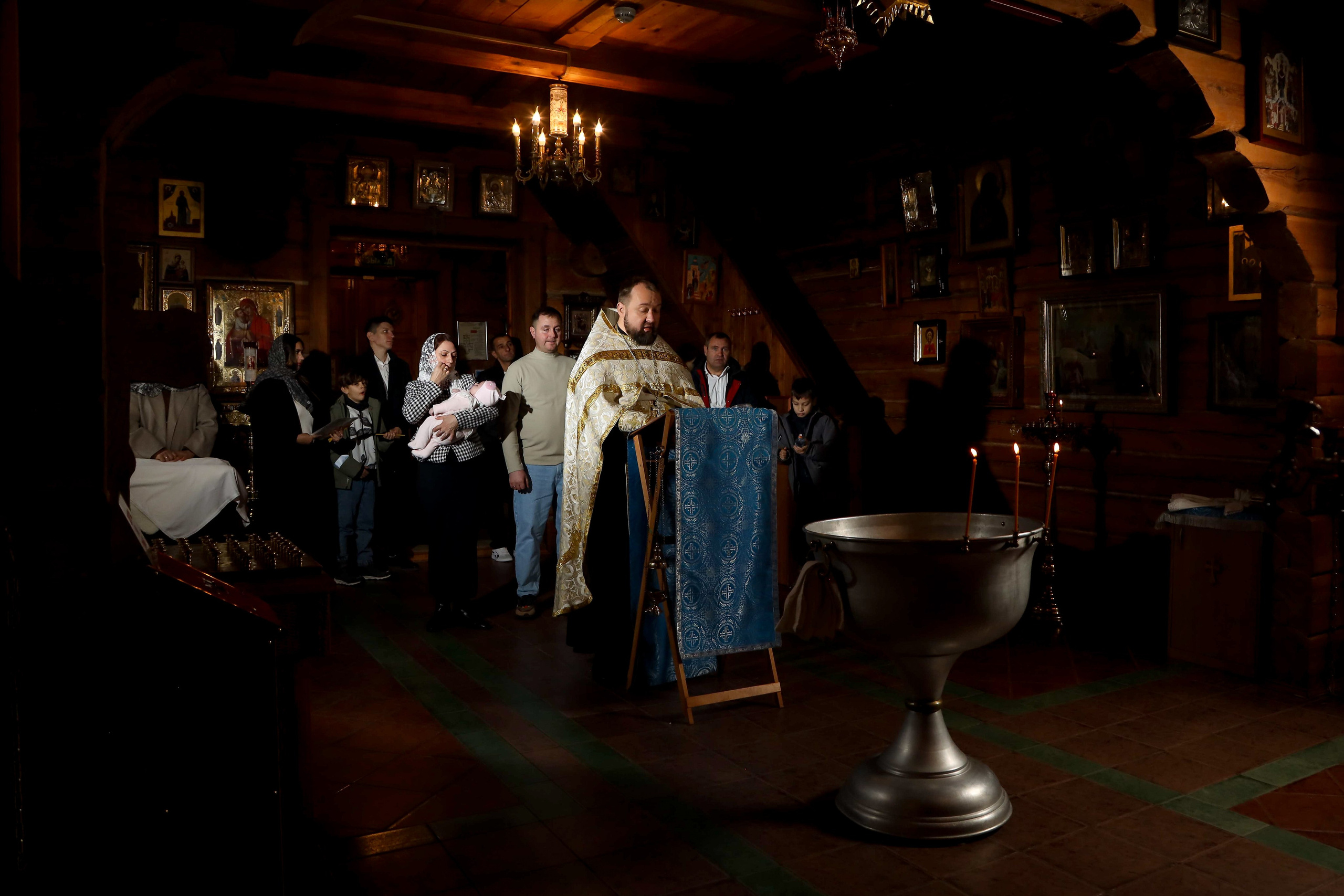 Крестины. Фотограф Антон Чупринин