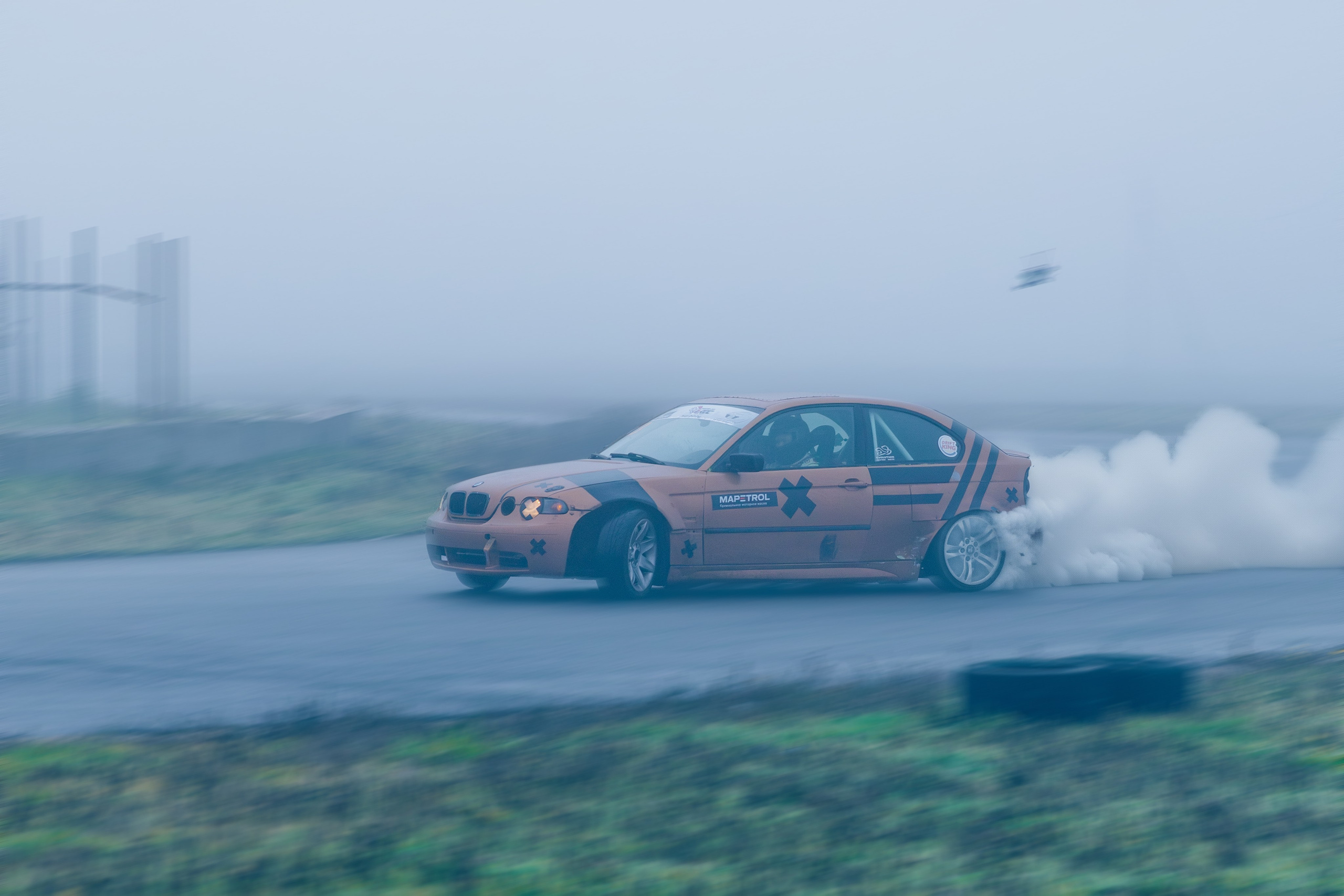 Фотосъёмка профессионального зимнего дрифта в Ростове-на-Дону. Портретный фотограф в Ростове-на-Дону Антон Казарин