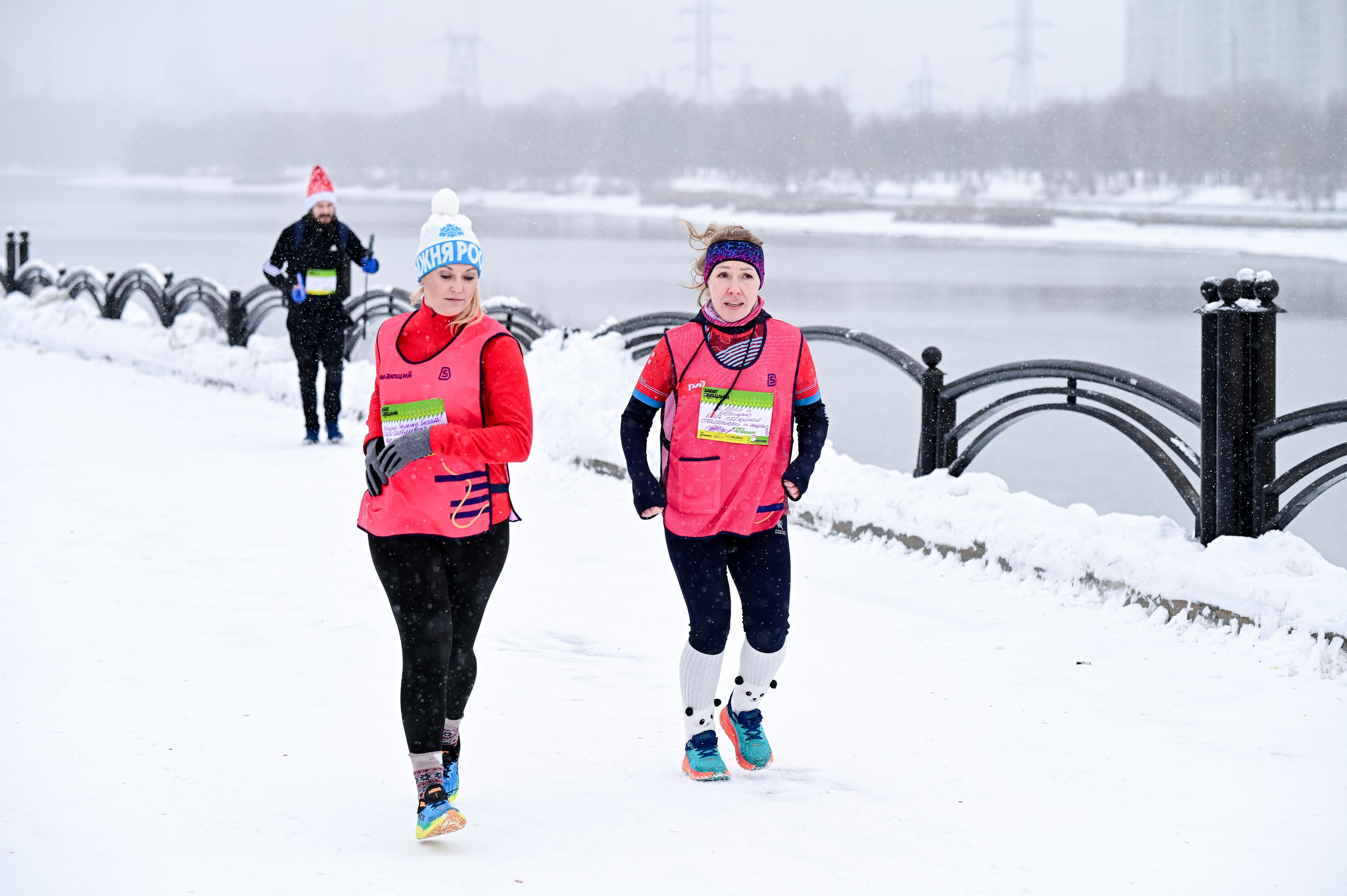 Новогодние 5 Вёрст Марьино и Забег обещаний (01.01.25). Фотограф | Ирина Гамзинова | Москва