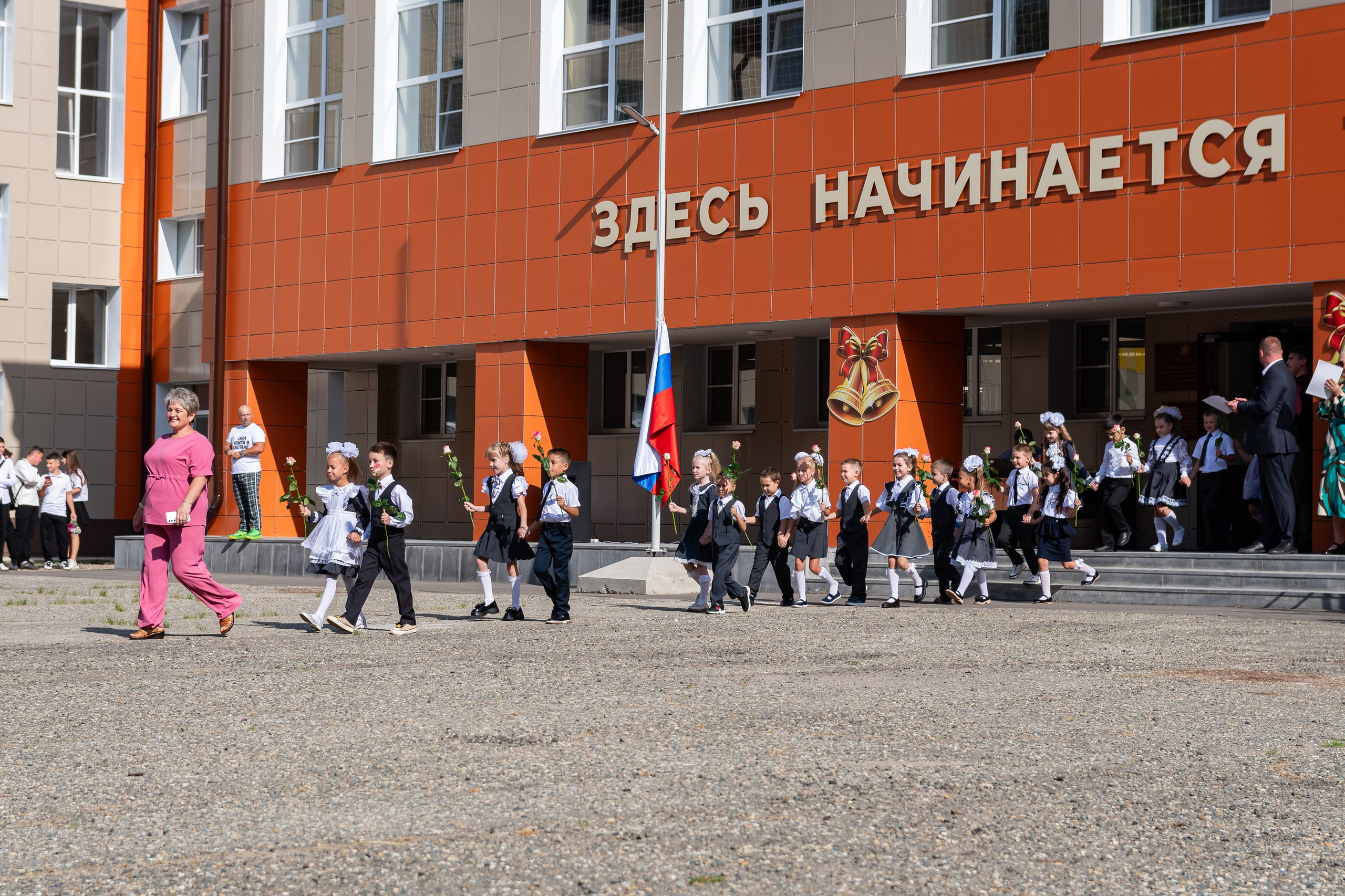 Школьная линейка. Репортажный фотограф в Ставрополе