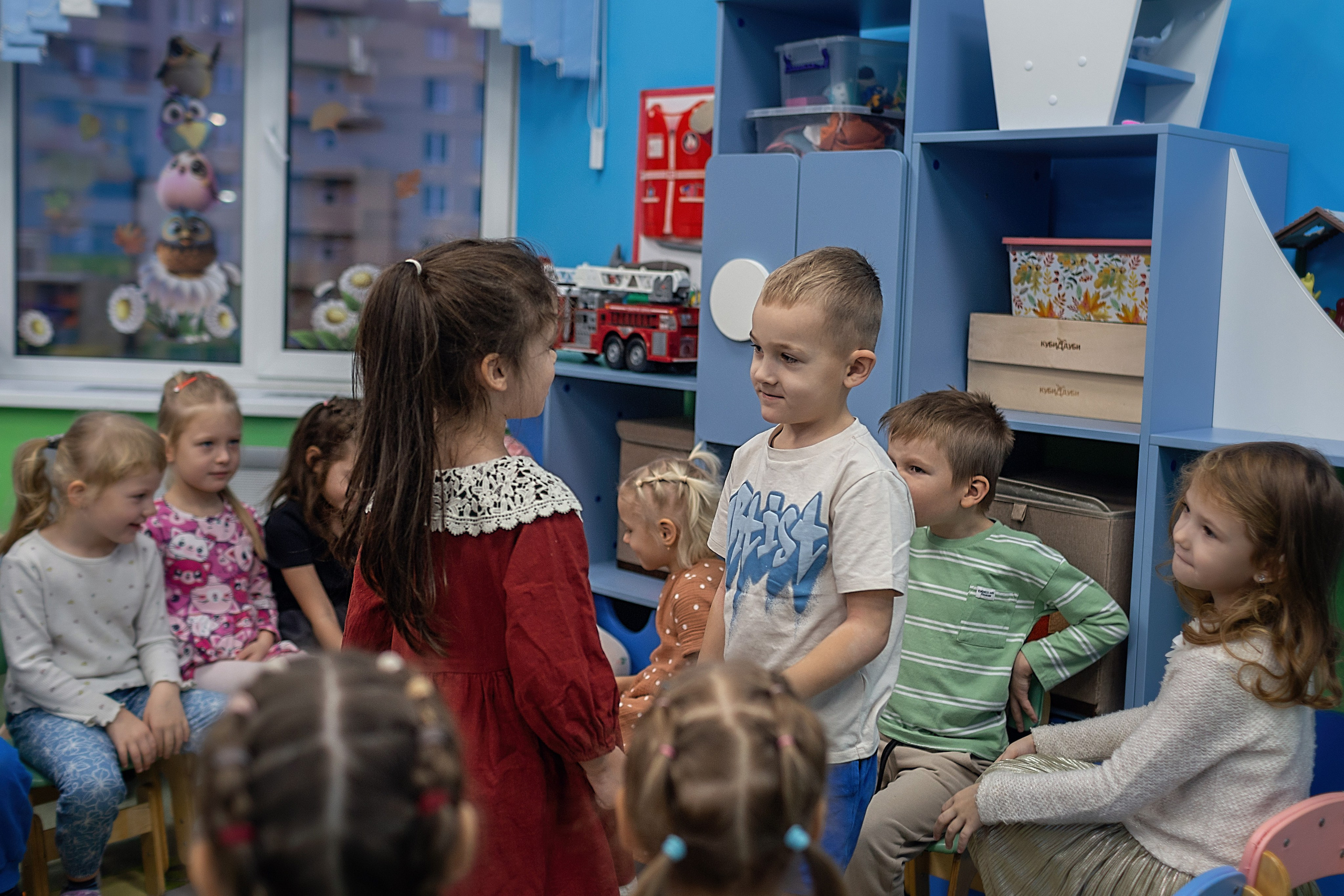 День в саду_ноябрь 2024. Семейный фотограф в Санкт-Петербурге