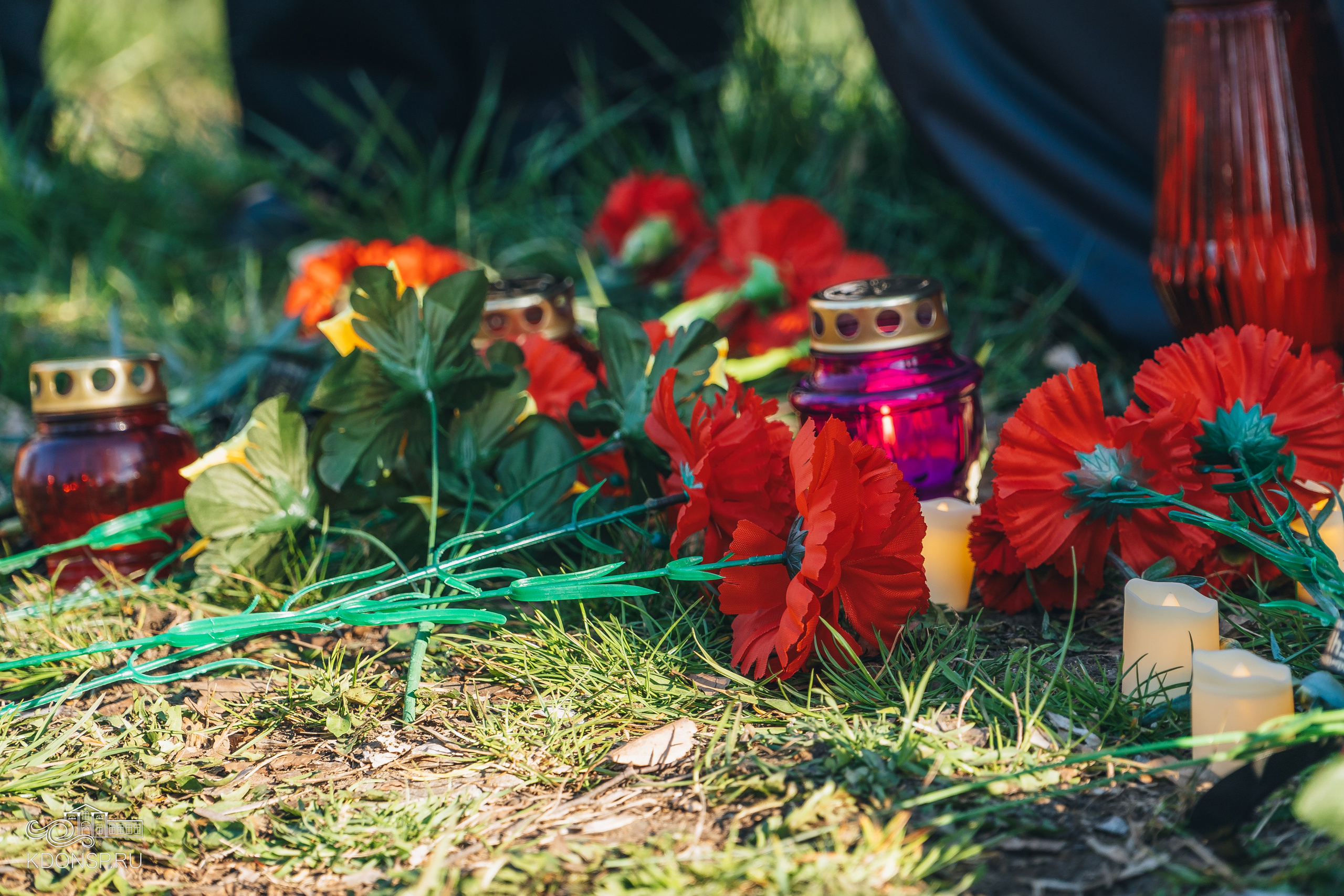 Акция памяти «Крокус сити холл». Новотитаровский Дом культуры