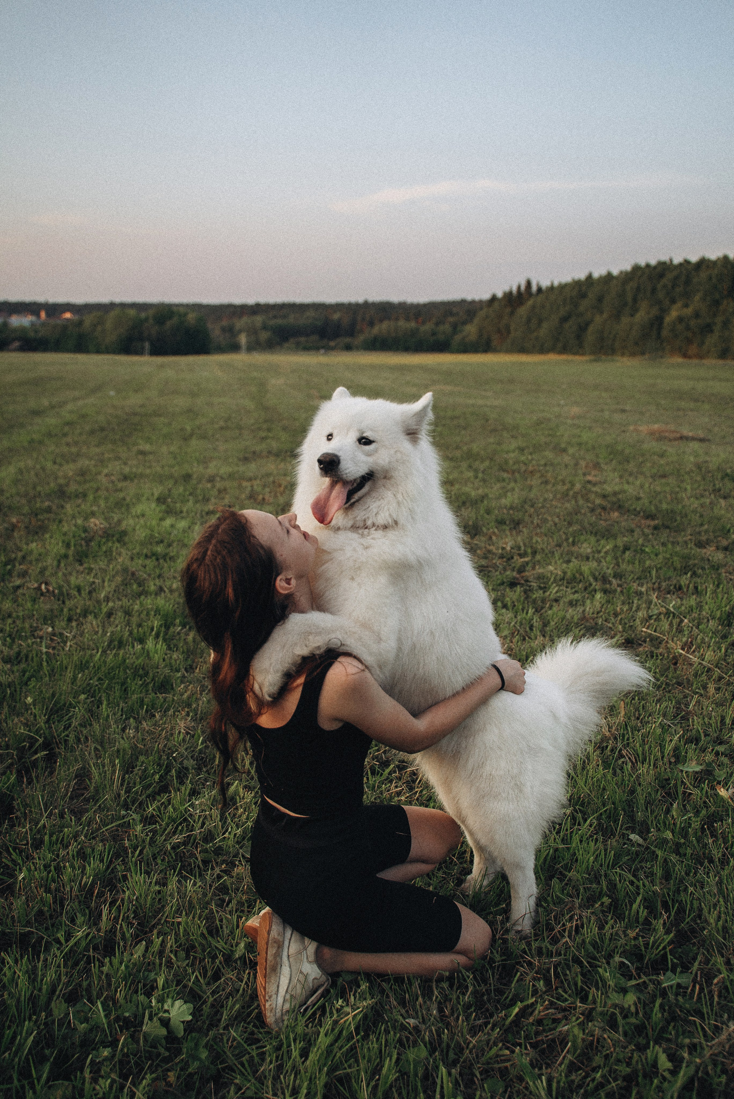 Алёна и Челси. Фотограф-анималист Богданова Полина