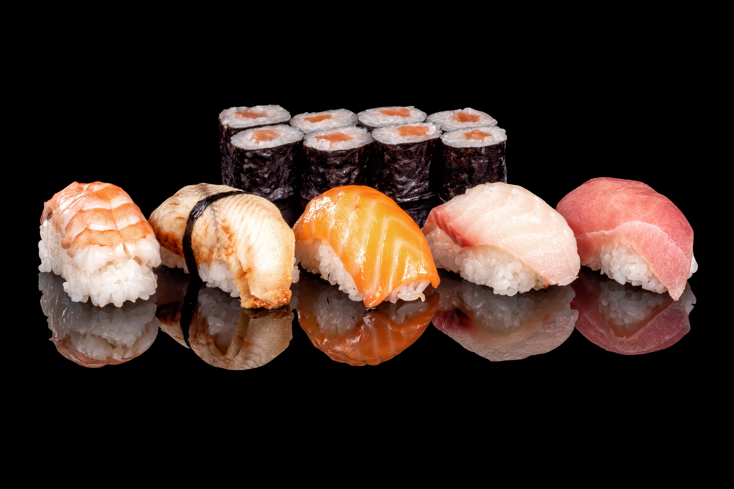 Суши & Роллы. Съёмка и обучение рекламной фотографии в Москве