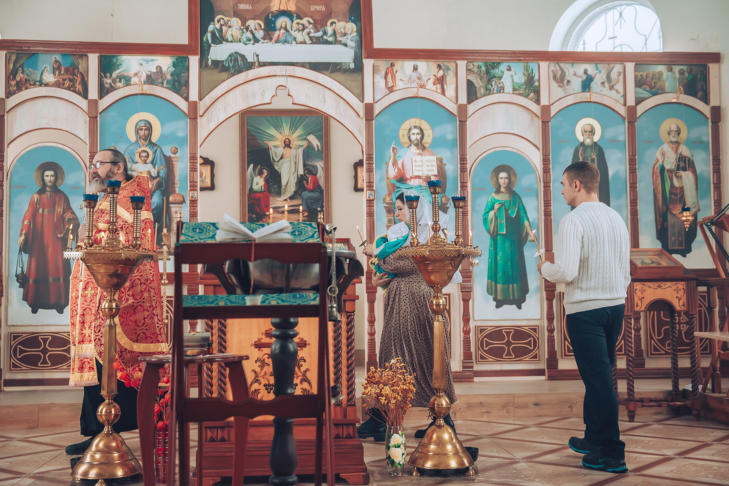 Крещение Анастасии. Школьный и детский фотограф Старожилово