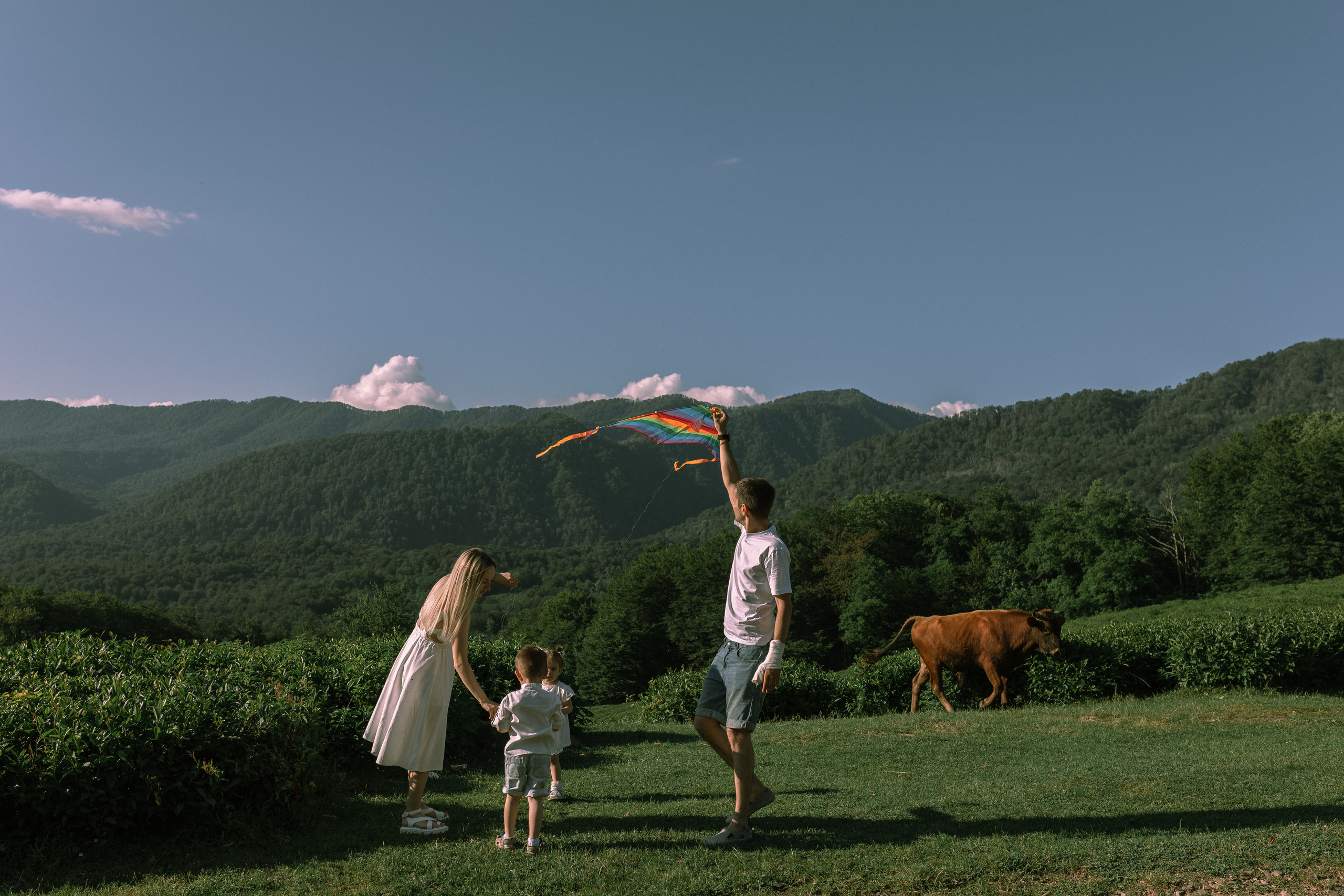 Виталий, Вероника, Родион, Алена. Семейный фотограф в Сочи Анна Мальцева