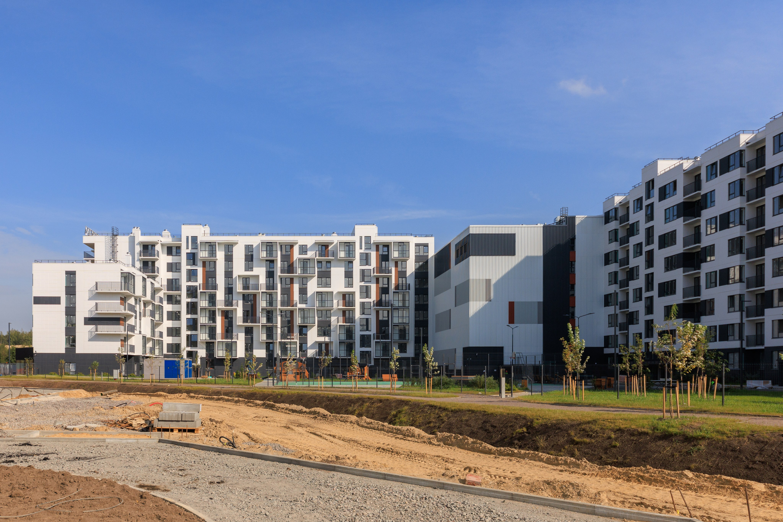 Архитектурная и репортажная фотосъёмка для застройщика