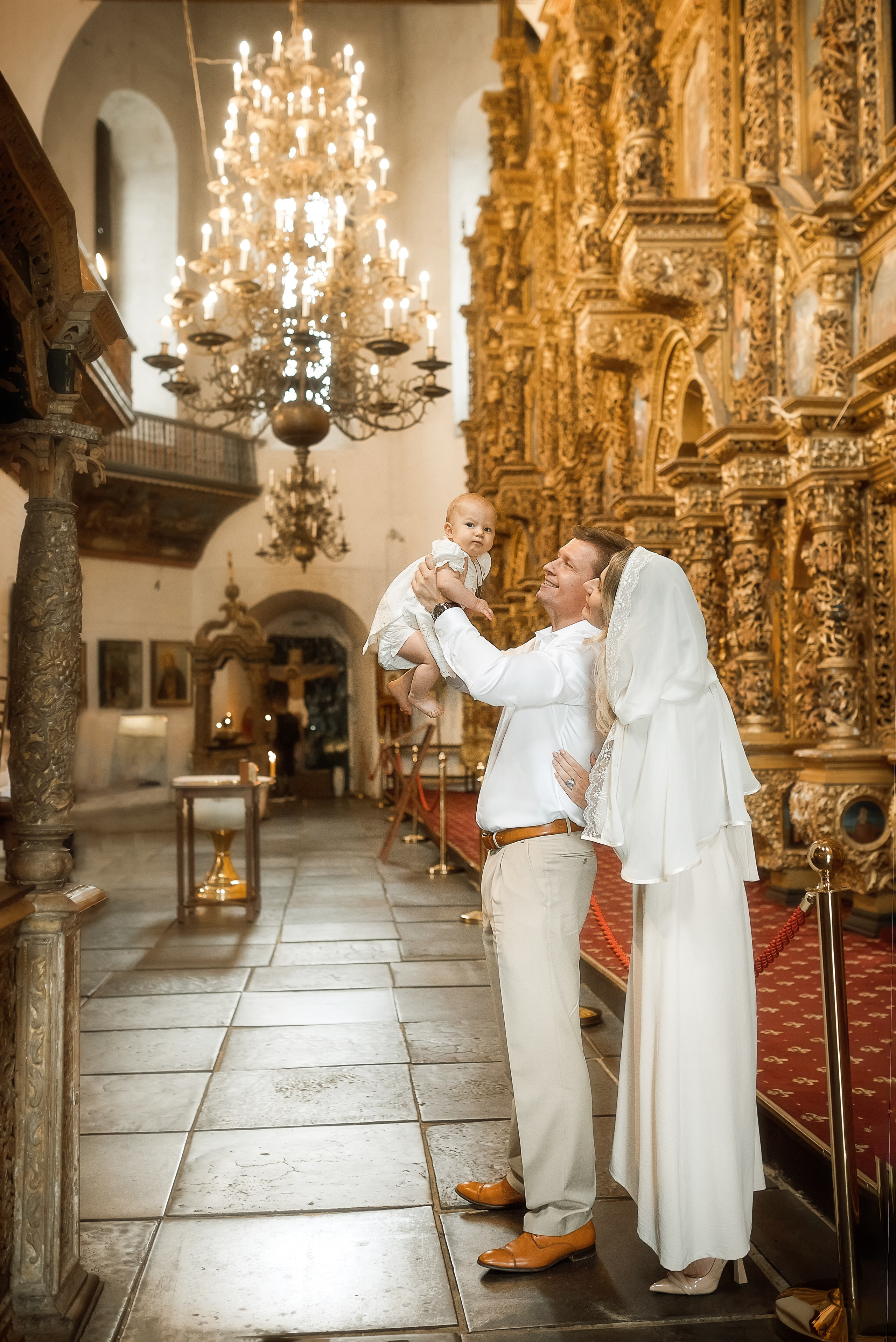 Крещение Софии в Воскресенском соборе. Семейный фотограф в Ростове-на-Дону Татьяна Литвинова