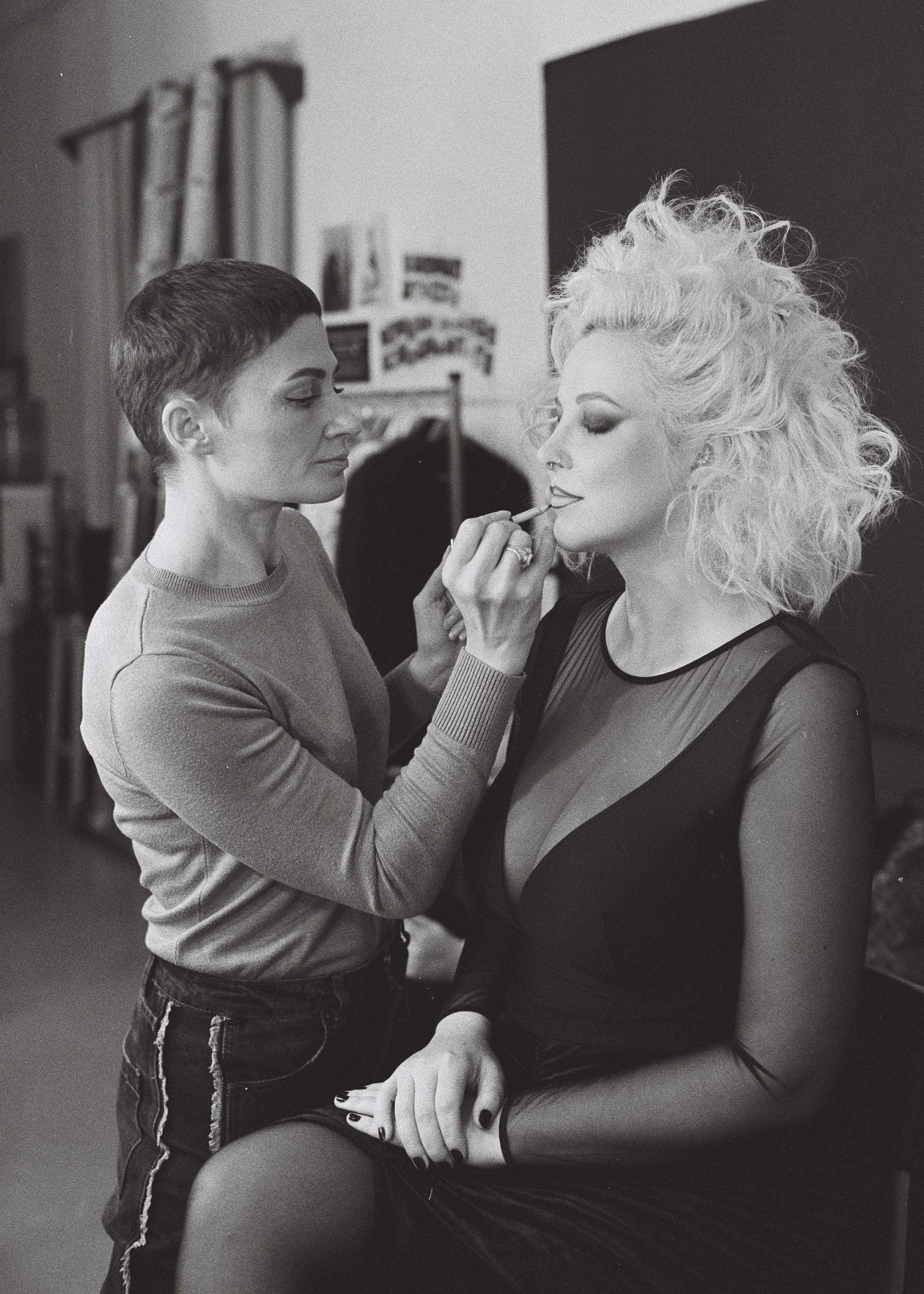 Елена | Backstage | Санкт-Петербург. Пленочный фотограф в СПб | Портреты на пленку | Ксения Давыдова