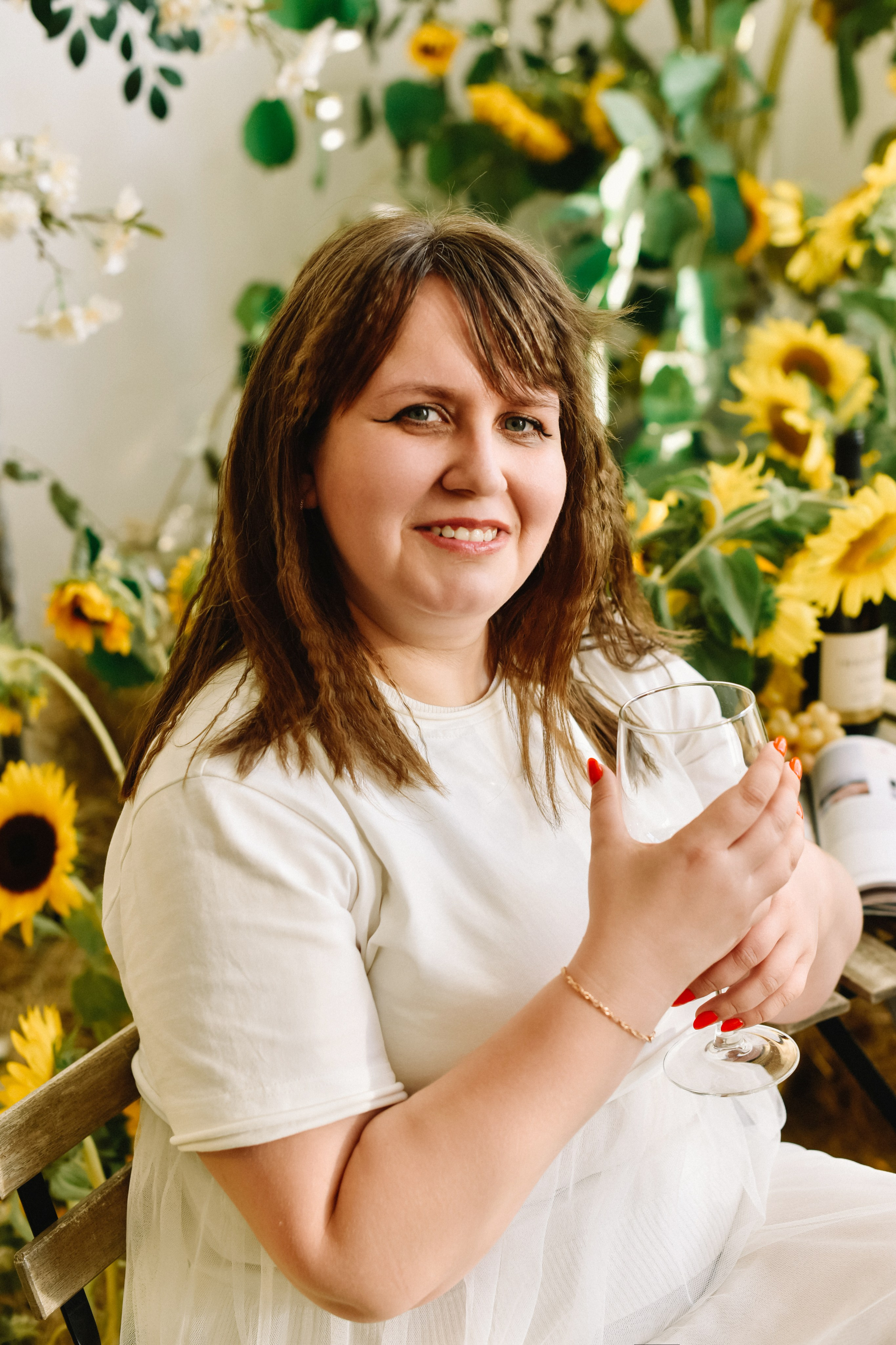 Анна подсолнухи