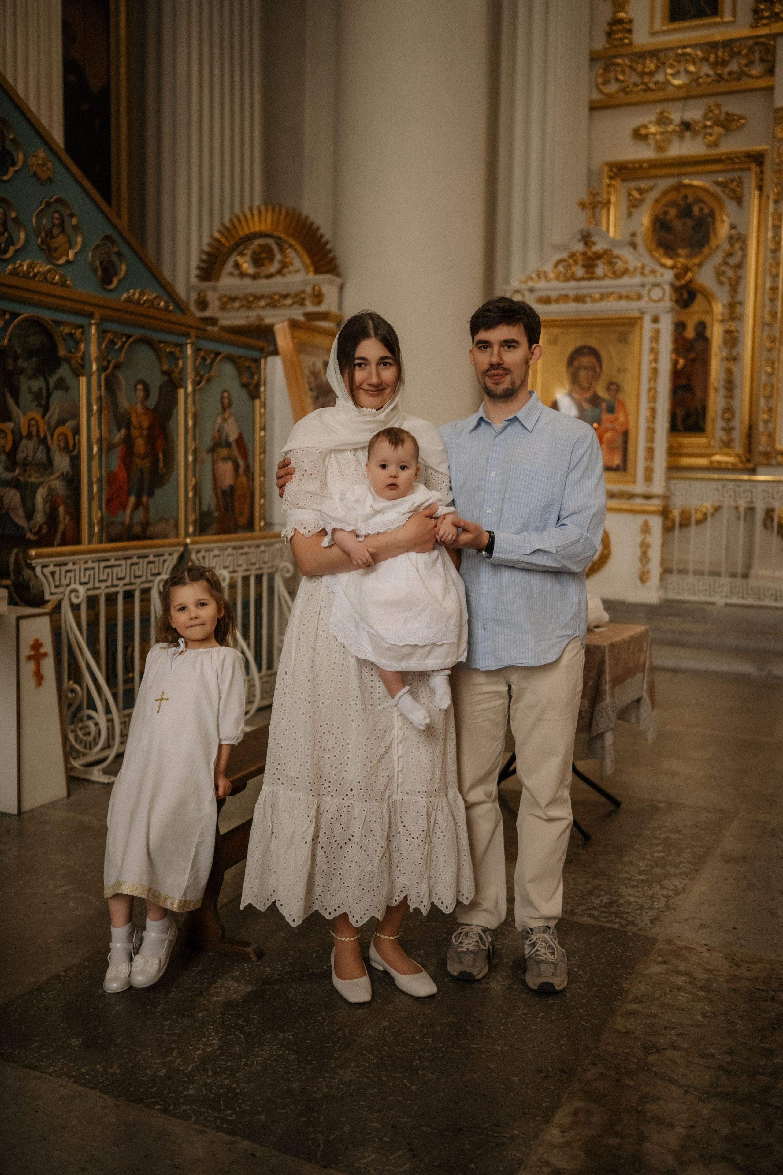 Аня и Лиза — Троицкий собор. Семейный фотограф/ фотограф на крещение в Санкт-Петербурге Дьяконова Валерия
