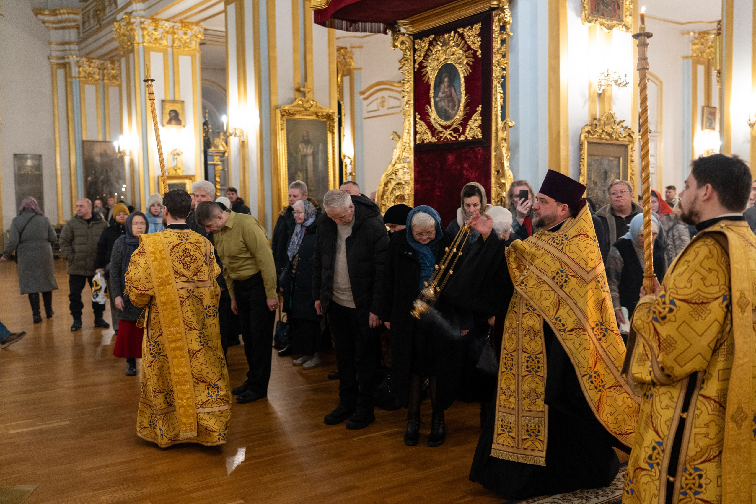 Вечерня. Молебен на Новый год. НИКОЛО-БОГОЯВЛЕНСКИЙ МОРСКОЙ СОБОР