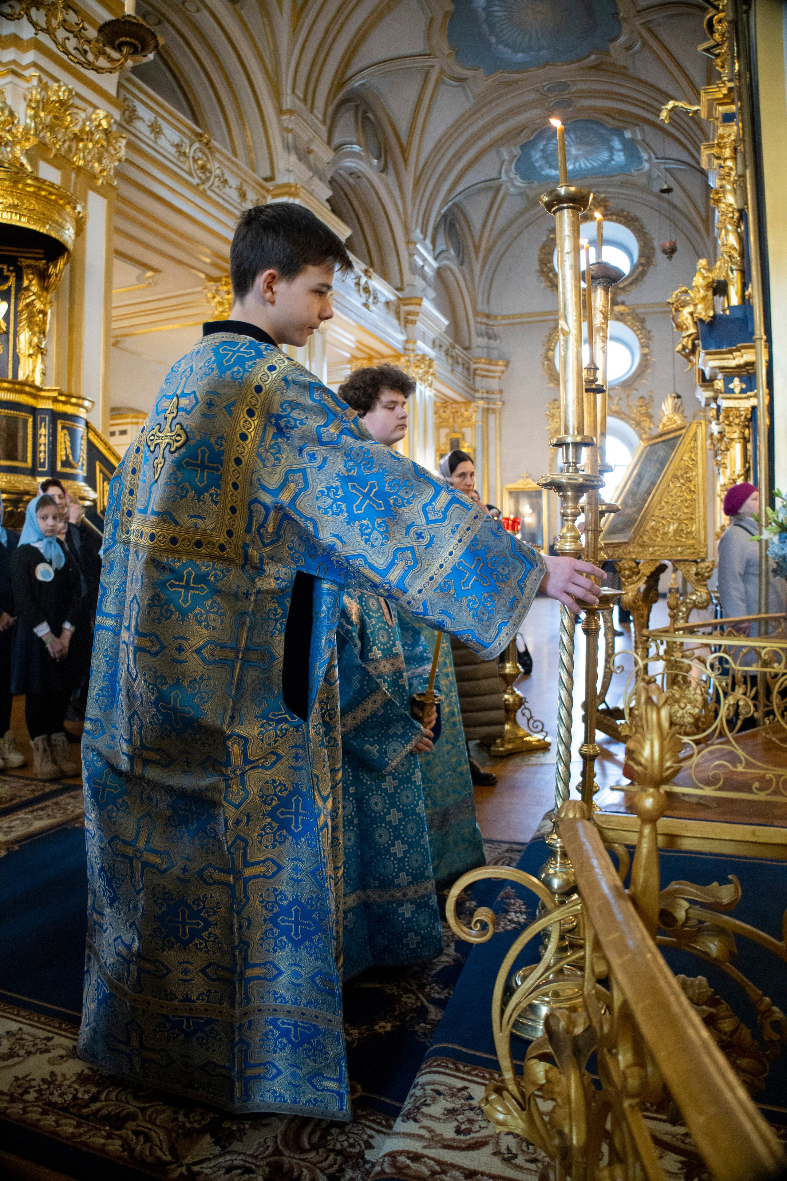БЛАГОВЕЩЕНИЕ ПРЕСВЯТОЙ БОГОРОДИЦЫ. НИКОЛО-БОГОЯВЛЕНСКИЙ МОРСКОЙ СОБОР