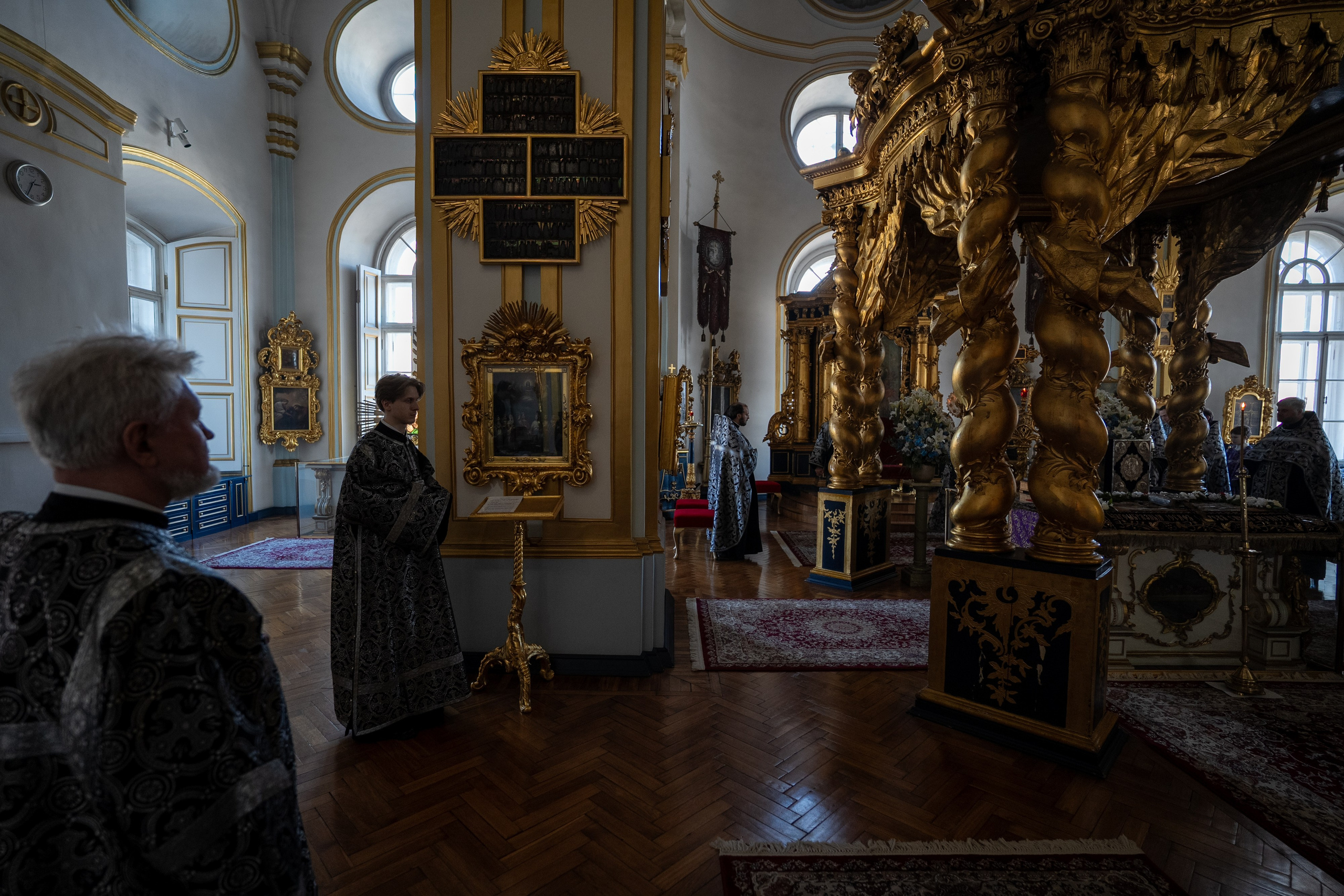 Великая пятница. Вечерня с выносом Плащаницы. НИКОЛО-БОГОЯВЛЕНСКИЙ МОРСКОЙ СОБОР