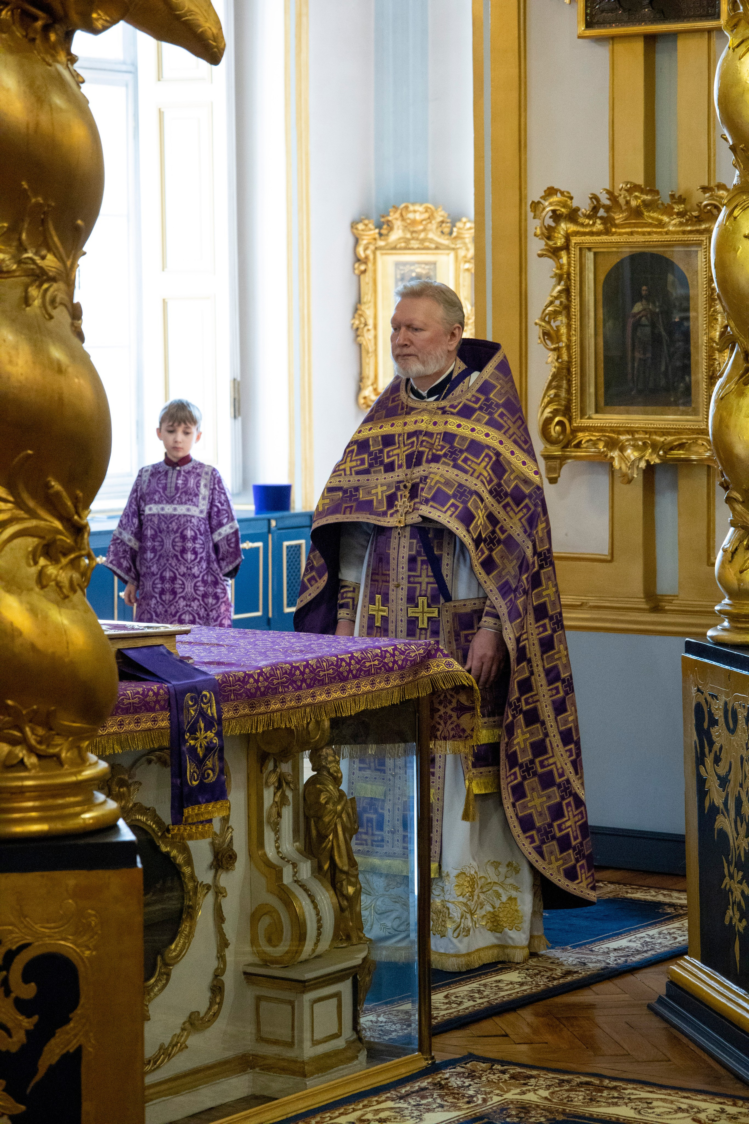 НЕДЕЛЯ ПРЕПОДОБНОГО ИОАННА ЛЕСТВИЧНИКА. ДЕНЬ ПАМЯТИ ПРЕПОДОБНОГО АЛЕКСИЯ, ЧЕЛОВЕКА БОЖИЕГО. НИКОЛО-БОГОЯВЛЕНСКИЙ МОРСКОЙ СОБОР