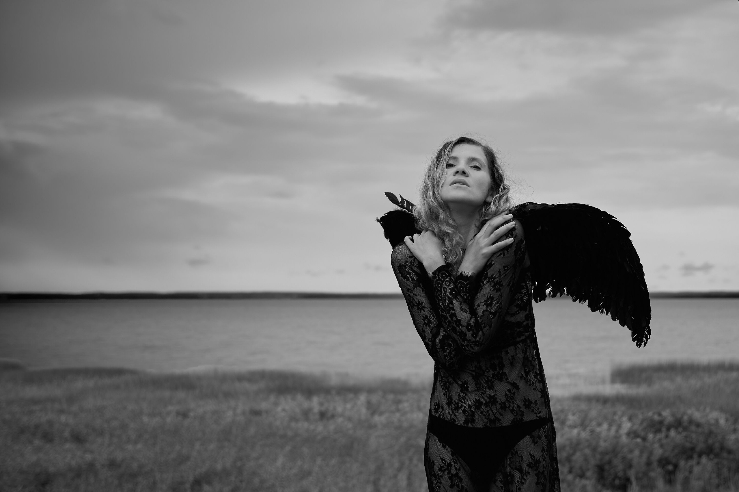Черный ангел / Black angel. Профессиональный фотограф Марина Кургачева