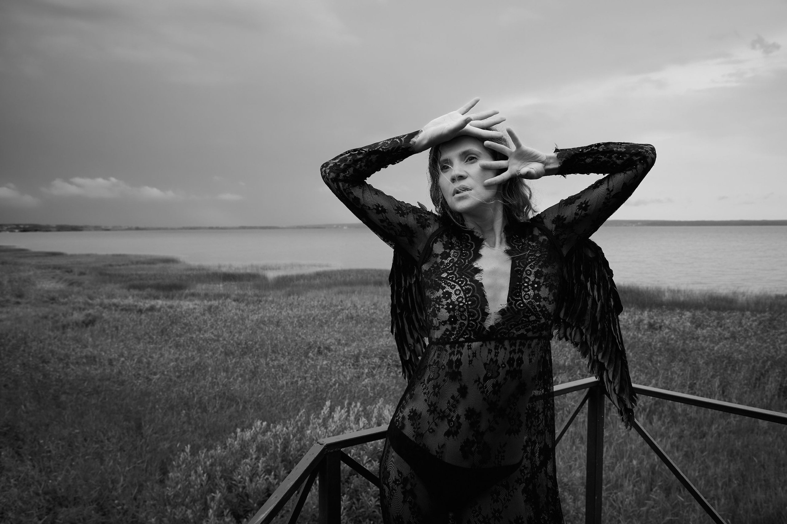 Черный ангел / Black angel. Профессиональный фотограф Марина Кургачева