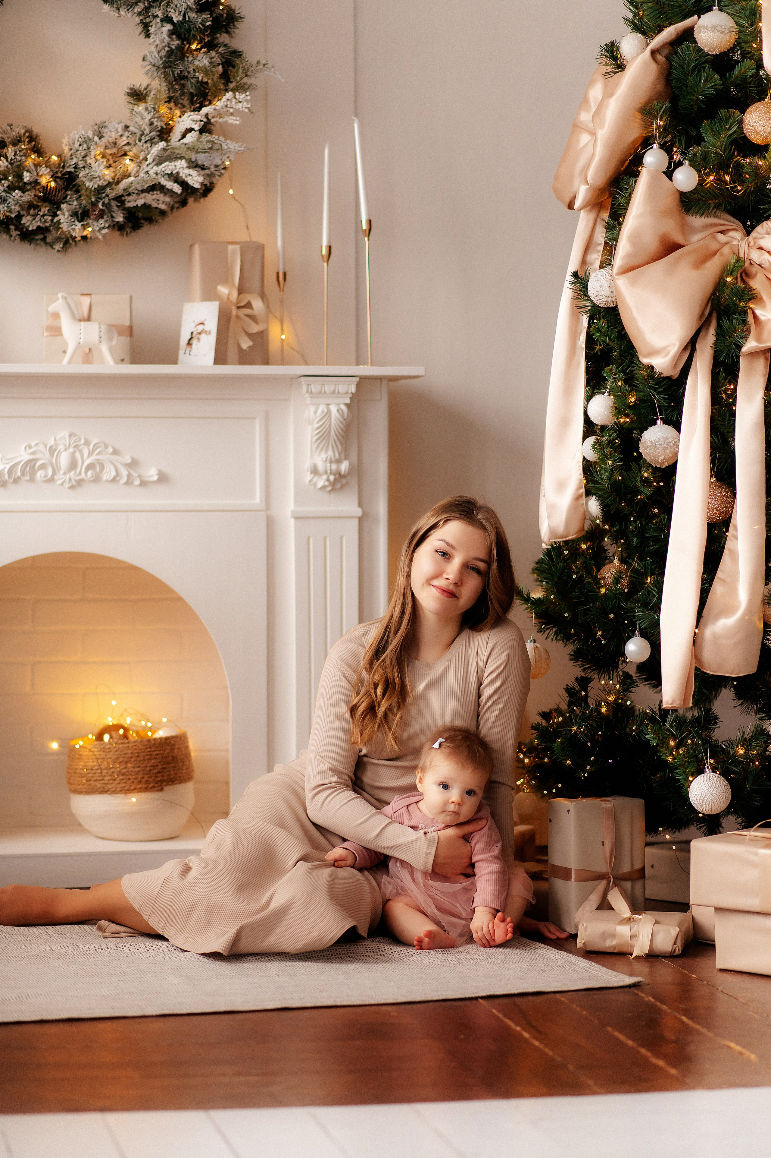 Семейная новогодняя история. Фотограф Юлия Стрыгина