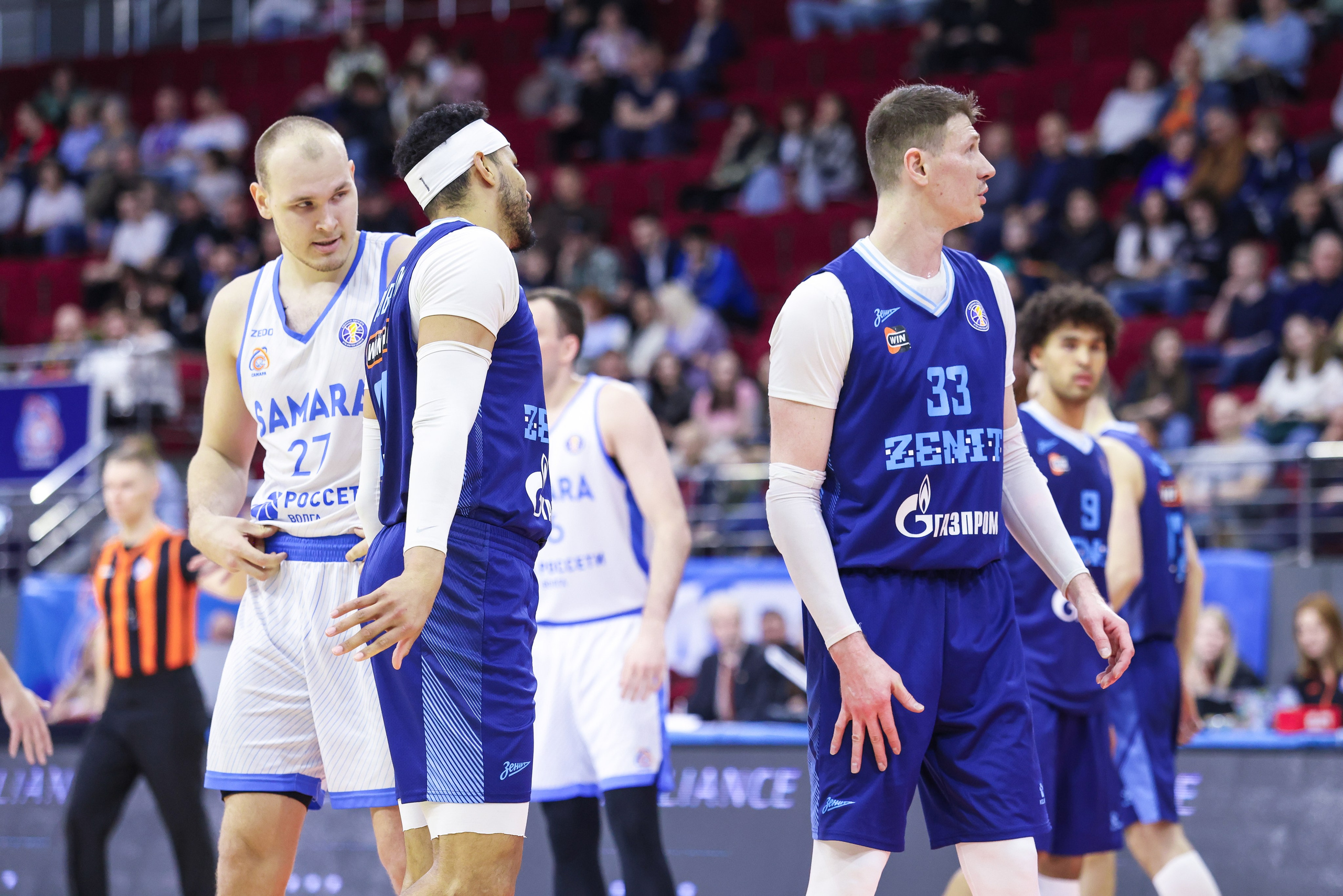 Баскетбол. Самара — Зенит. Единая лига ВТБ. Спортивный фотограф в Самаре