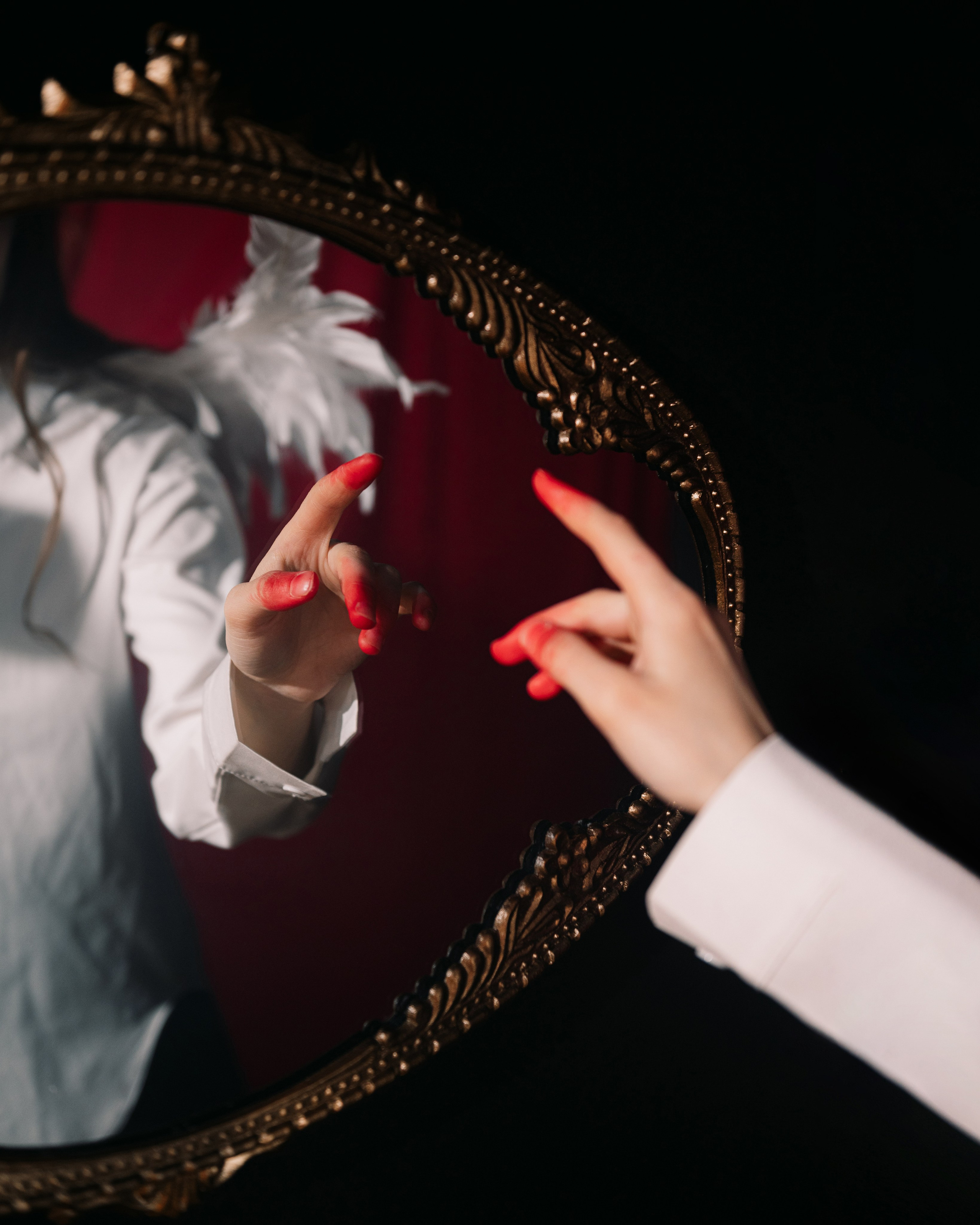 Фотосессия ангел с крыльями в фотостудии LEPOTA в г. Кемерово