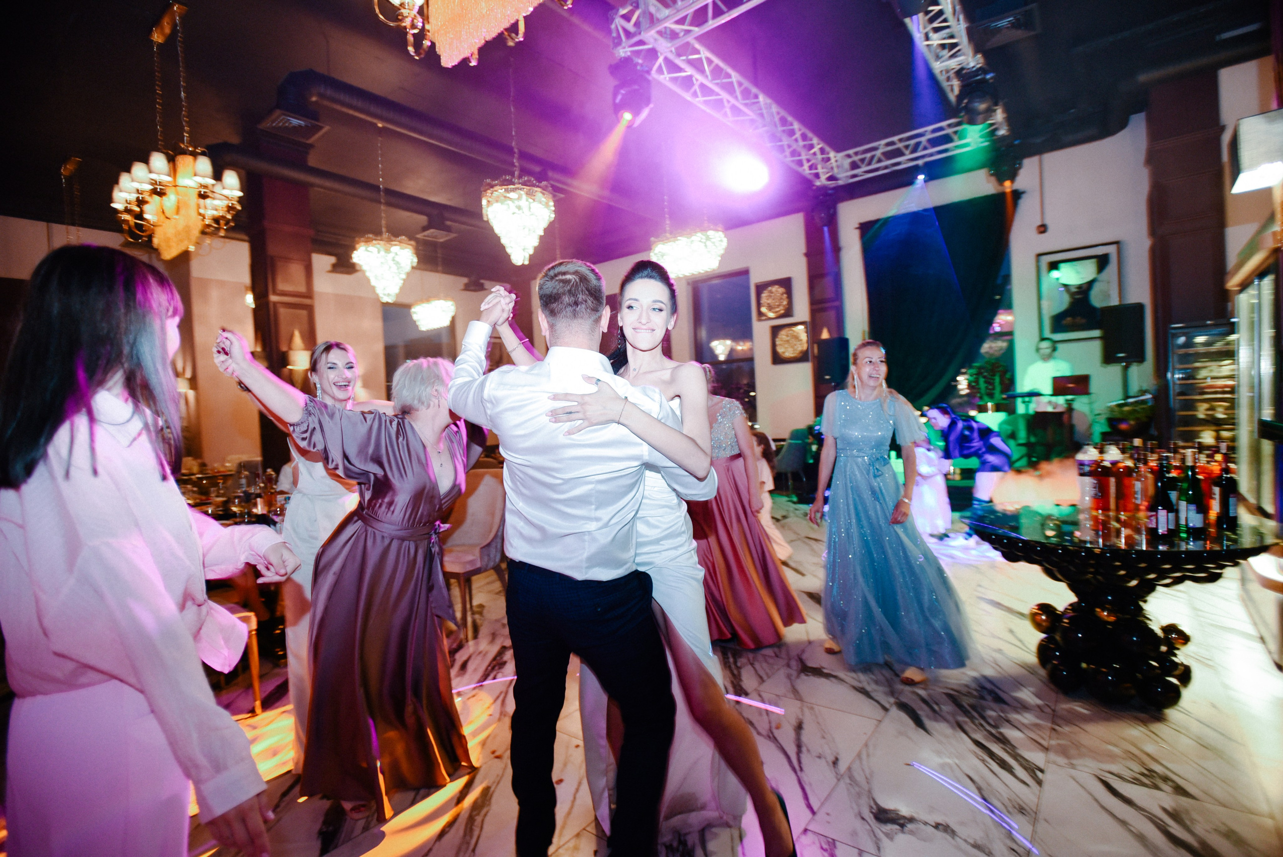 Виктор и Ангелина Банкет на 100 гостей Ресторан Segreto. Фотограф Лола Волна, город Москва