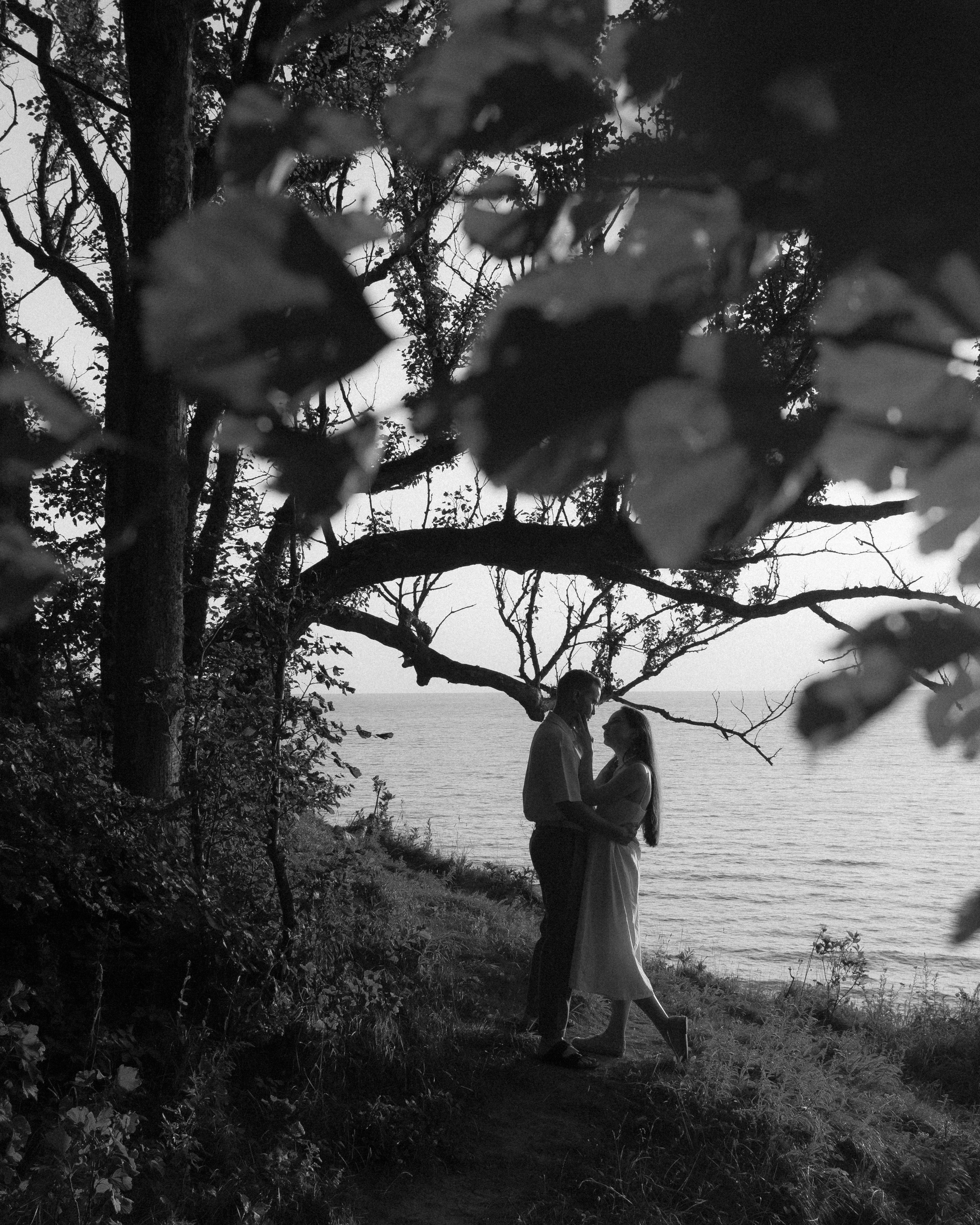 Киношная парная фотосессия на море в Калининграде / Донское. Портретный фотограф в Калининграде Рита Холодова