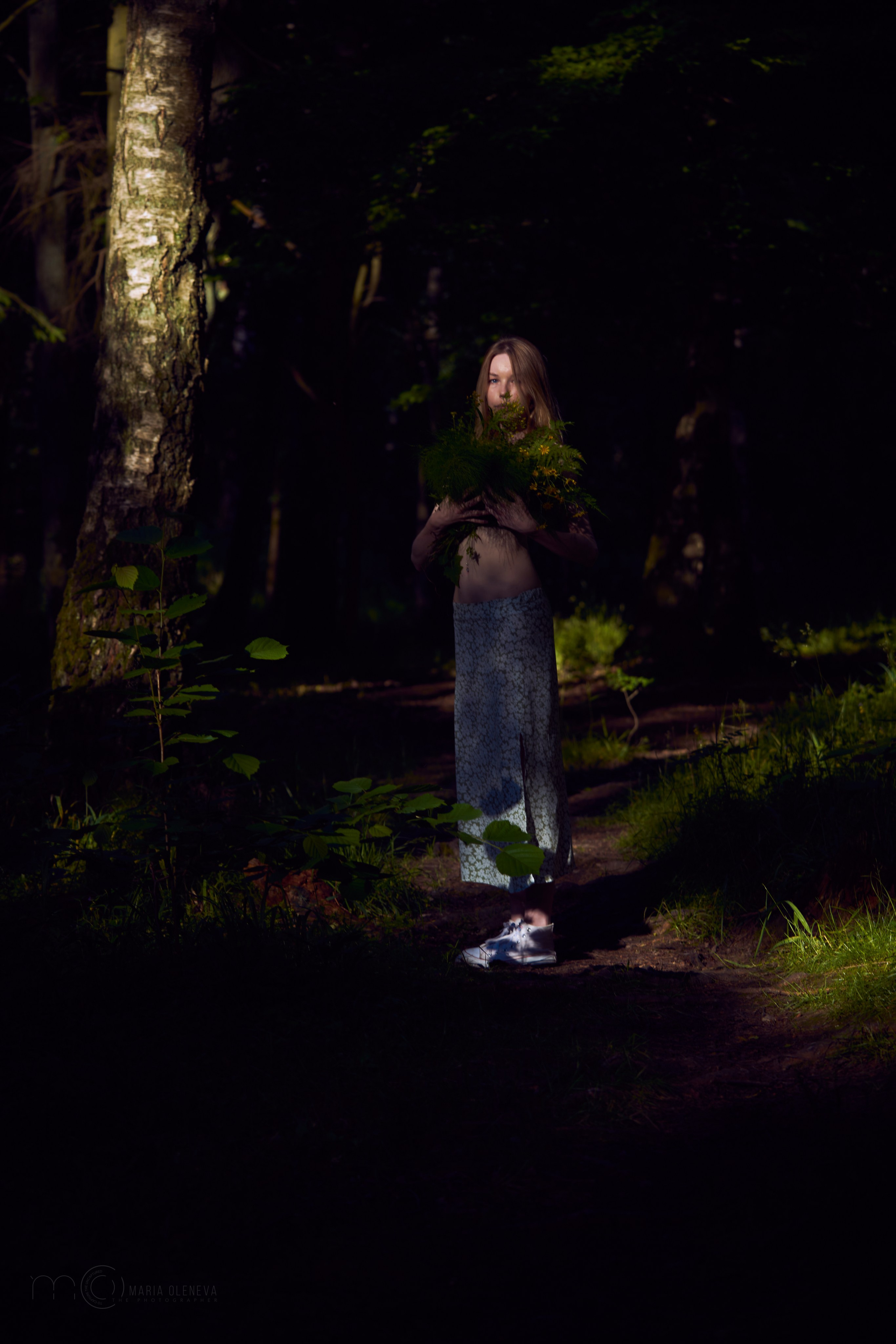 Лесная фея Рина. Фотограф Мария Оленева