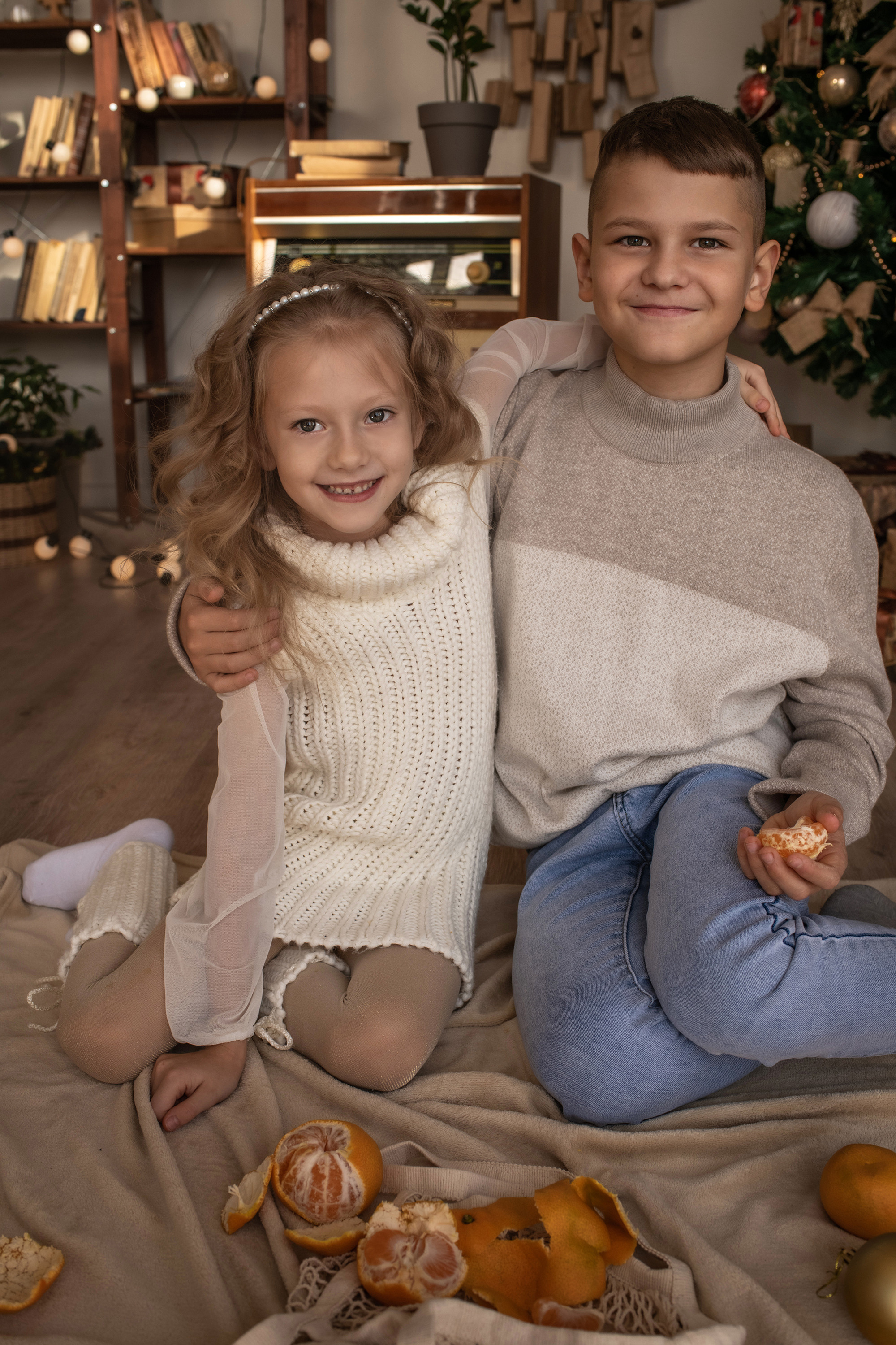 Максим, Ирина, Егор и Полина. Женский, семейный и контент-фотограф в Оренбурге Анна Соловых