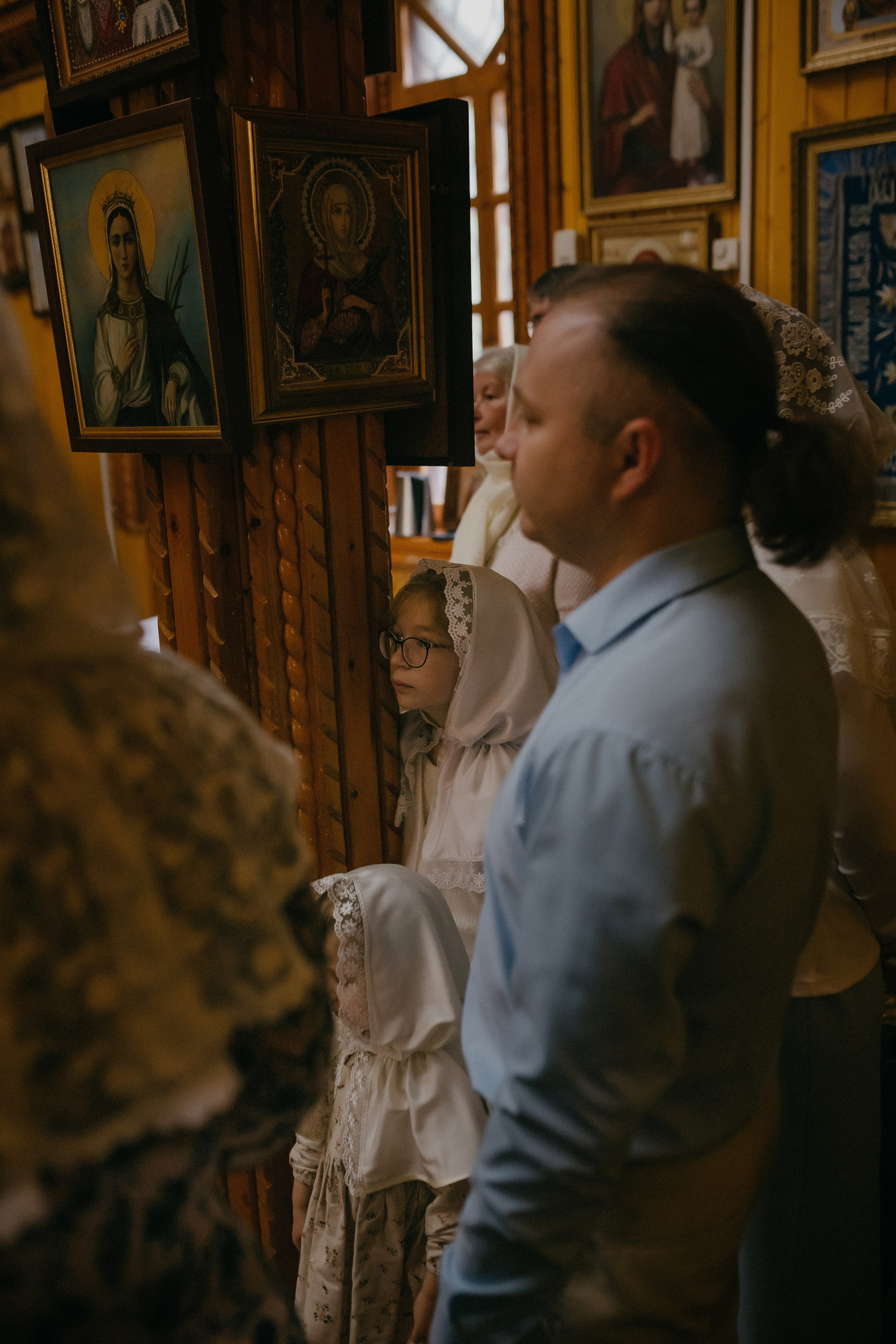 Крещение Таисии и Льва. Храм в честь Святителя Николая. п.Белый Яр. Семейный фотограф в Сургуте