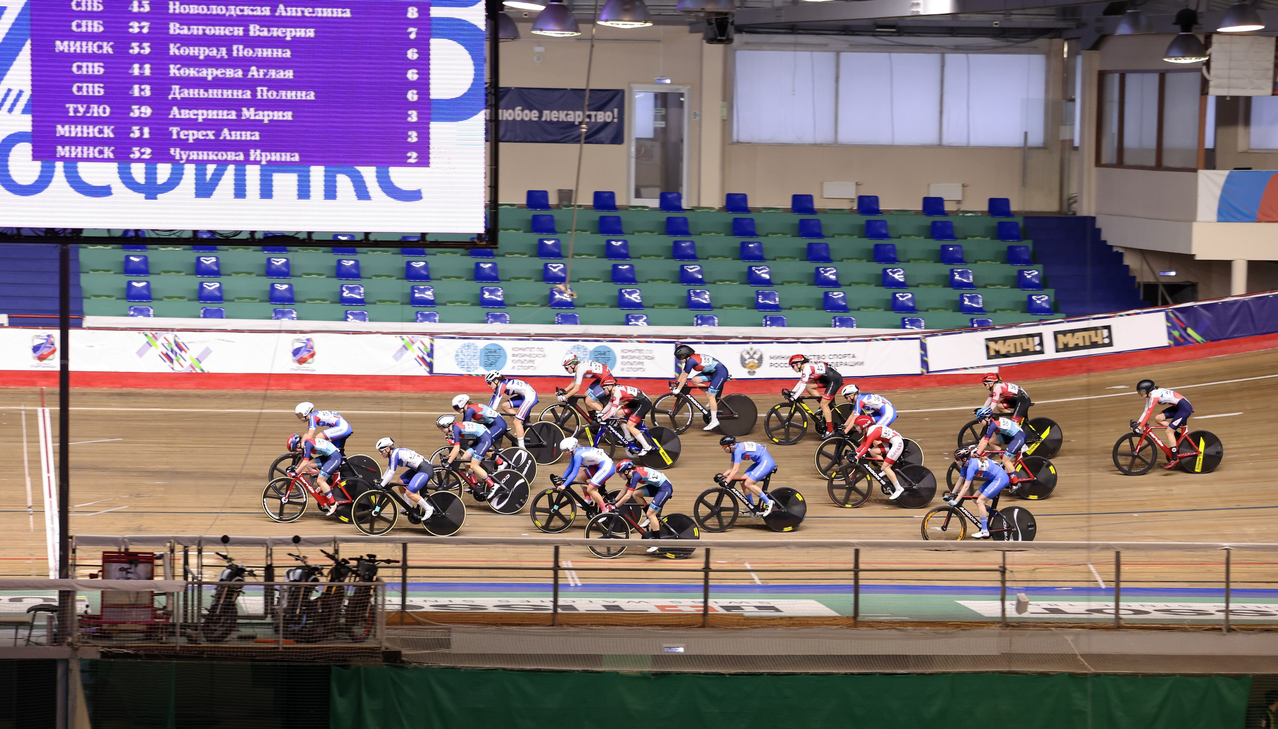 Чемпионат России по велосипедному спорту на треке (первый блок) 6-11.01.2025. Спортивный и репортажный фотограф Антон Тереханов