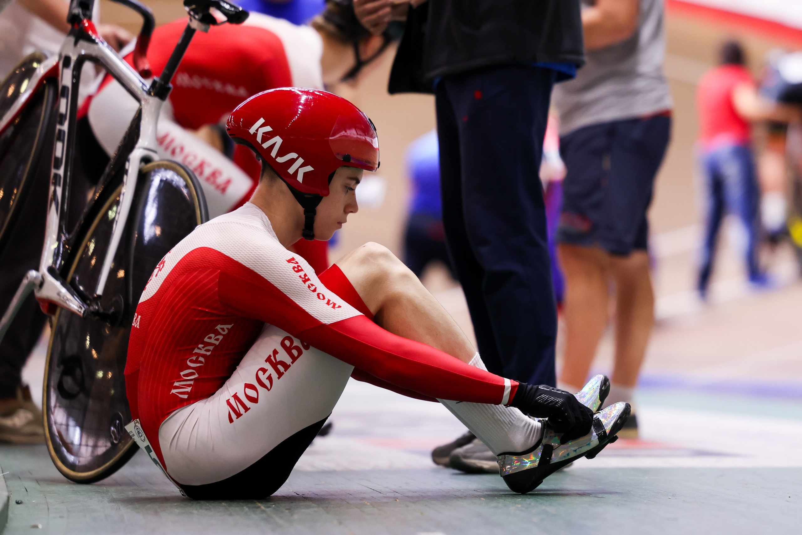 Первенство России по велосипедному спорту «трек» 16.10.2025. Спортивный и репортажный фотограф Антон Тереханов