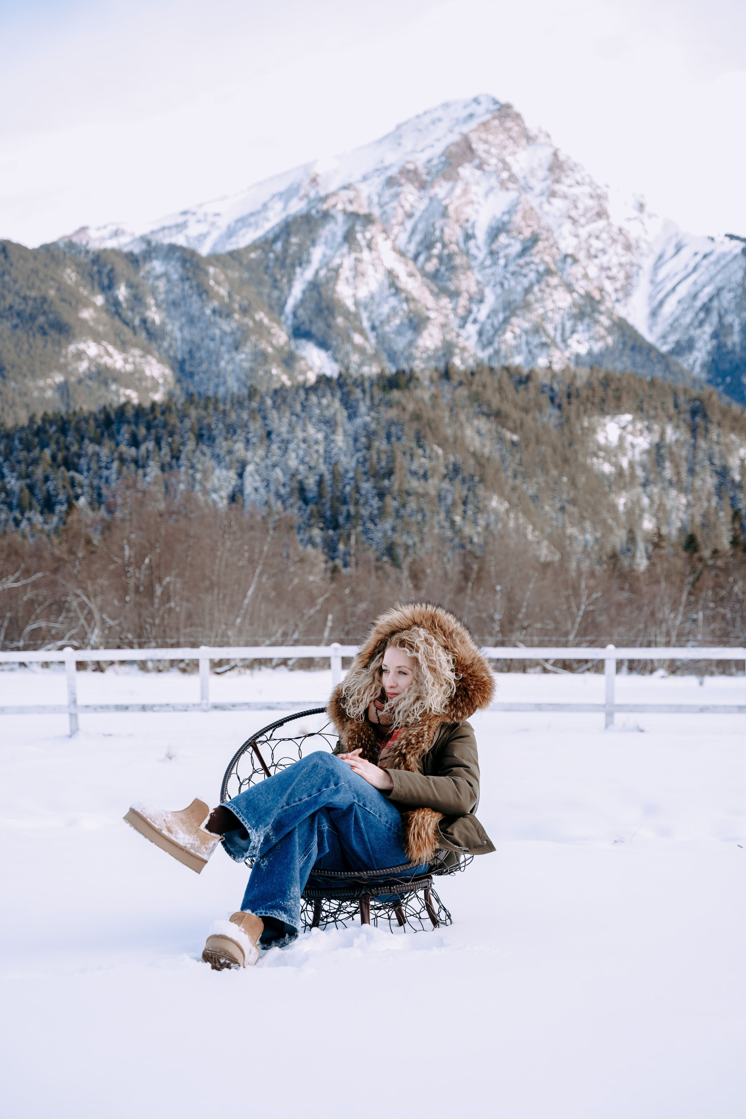Съёмки в горах. Фотограф Диана Семенова