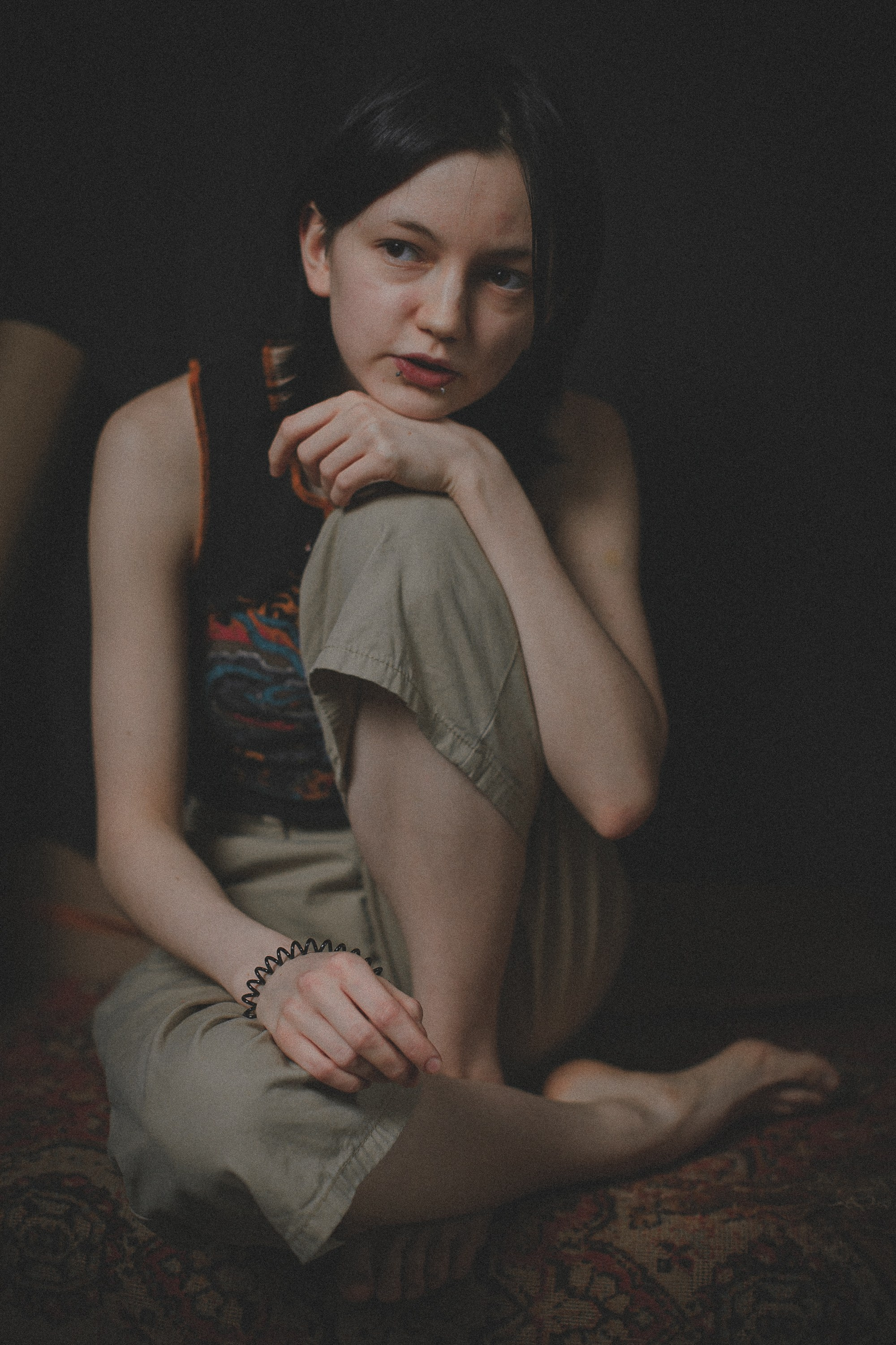 Алёна и Ася. Домашняя студия. RawCat. Портретная фотография Екатеринбург