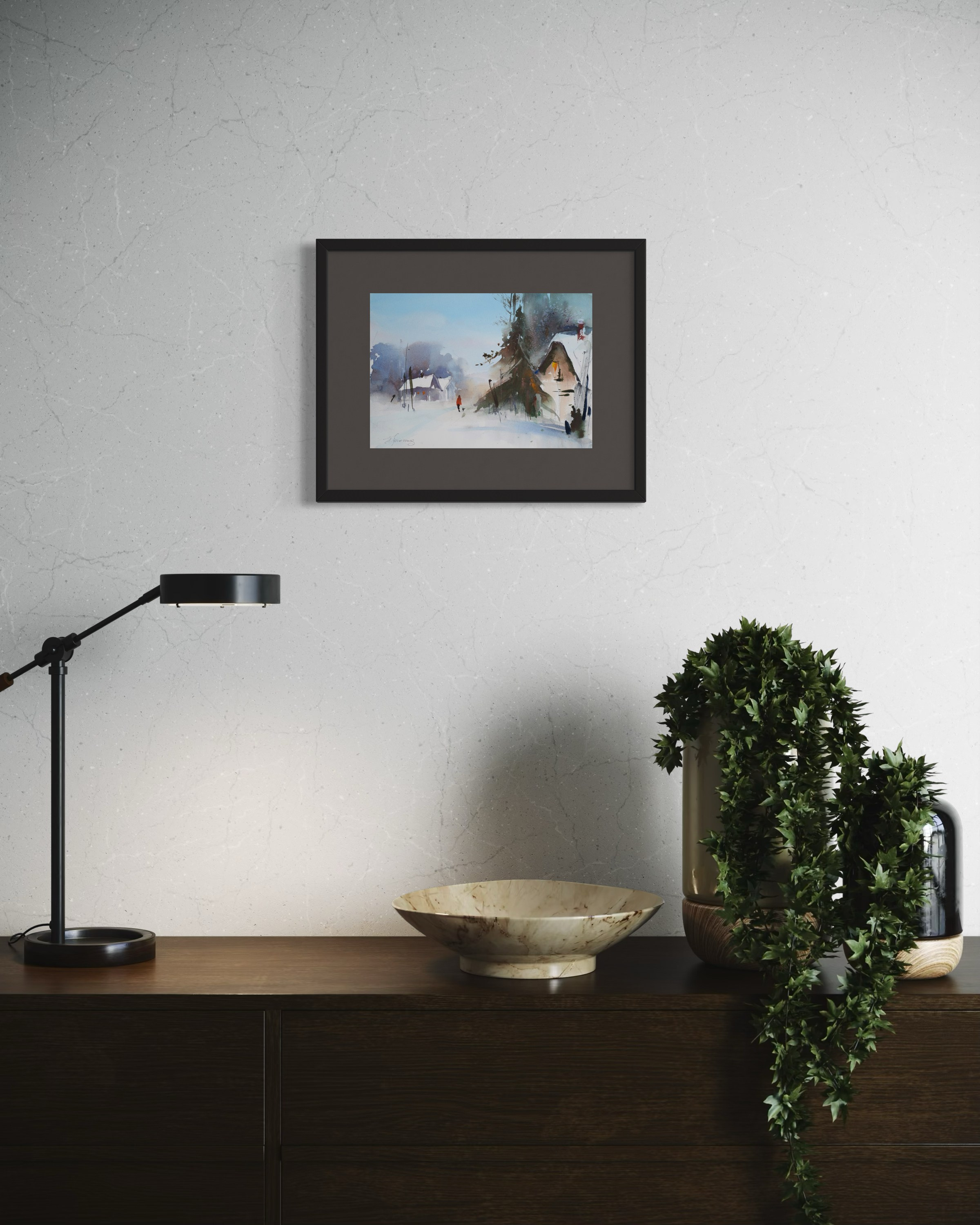 Пейзаж 16 (23×33 см) 3 000 р. ГАЛЕРЕЯ