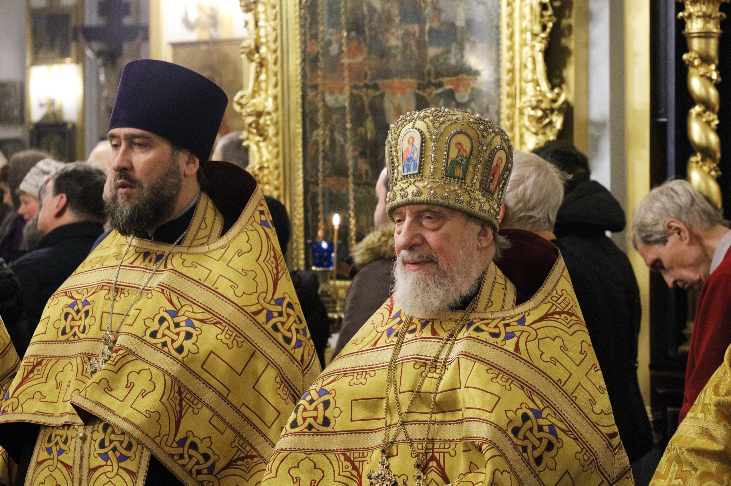 СЛУЖЕНИЕ В КАНУН ДНЯ ПАМЯТИ СВЯТИТЕЛЯ НИКОЛАЯ ЧУДОТВОРЦА. НИКОЛО-БОГОЯВЛЕНСКИЙ МОРСКОЙ СОБОР