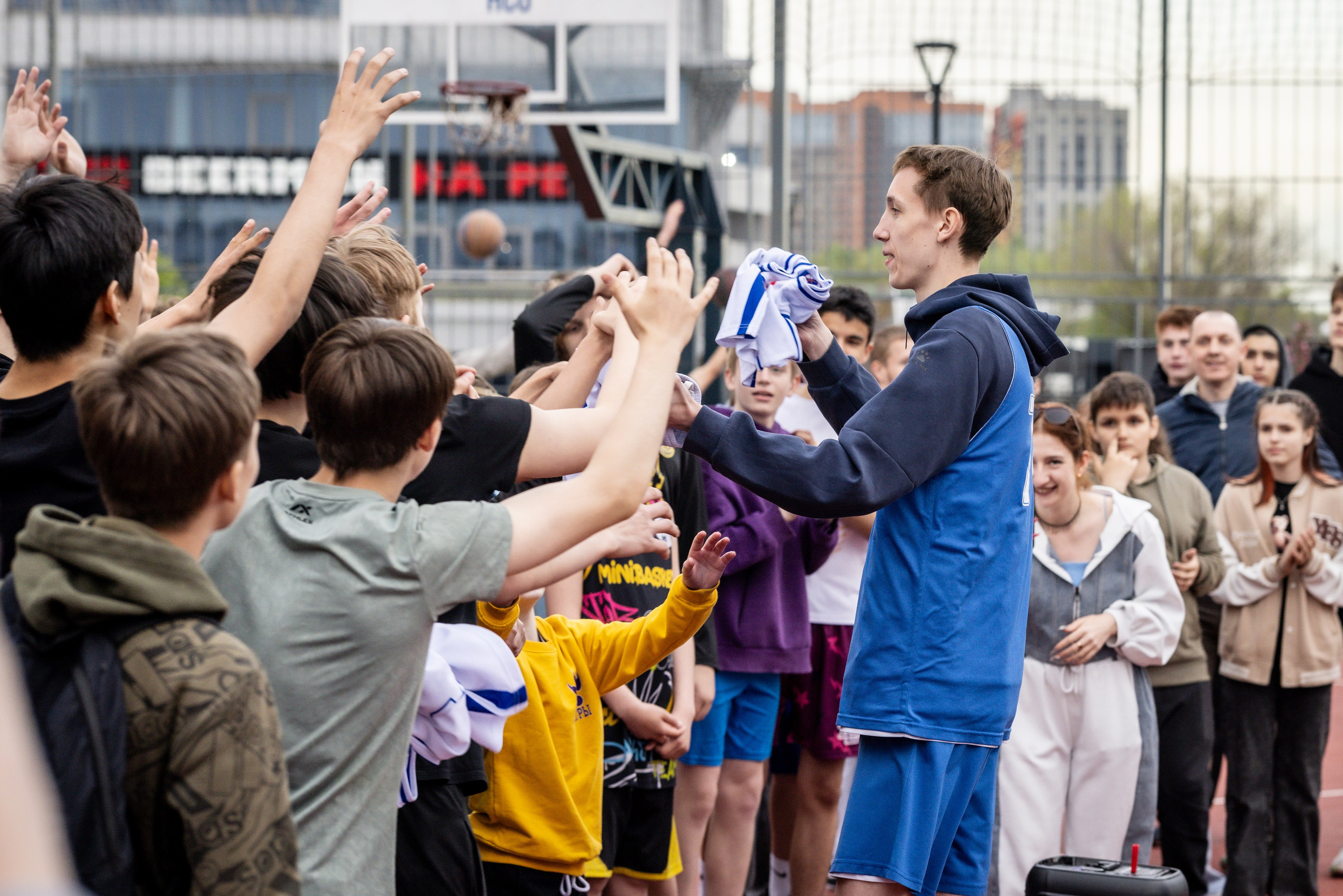 МК по баскетболу от команды БК Новосибирск. Bertran Ordo