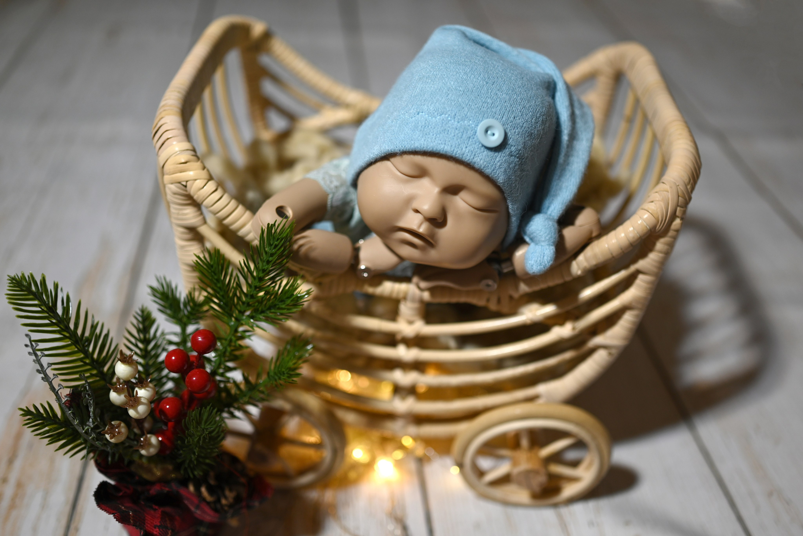 Новогодние образы. Newborn42.ru Фотограф новорожденных  г. Кемерово Агафонова Жанна