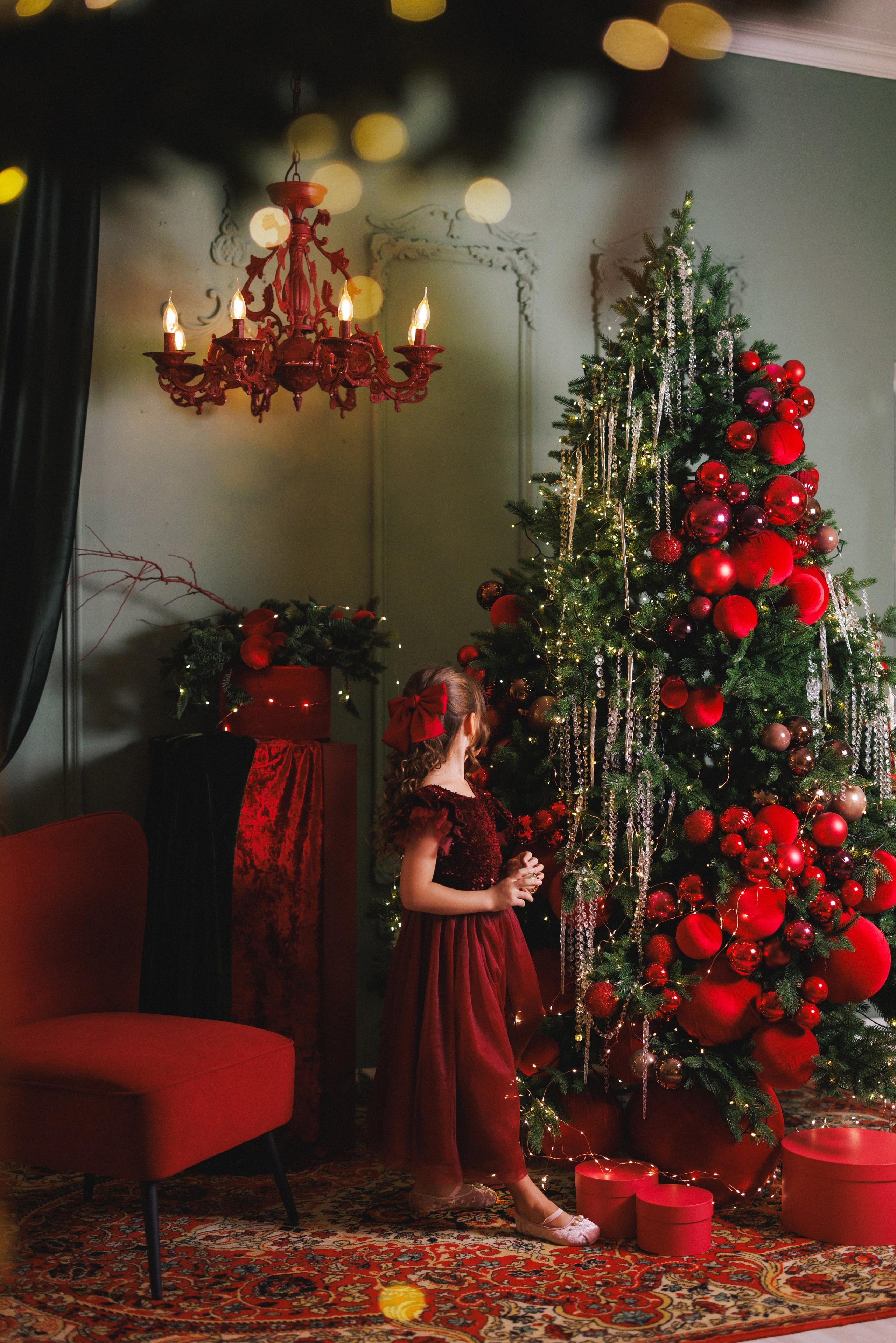 Новогодняя фотосессия в фотостудии «Авторская», город Краснодар. Семейный и детский фотограф в Краснодаре Анна Трашкова