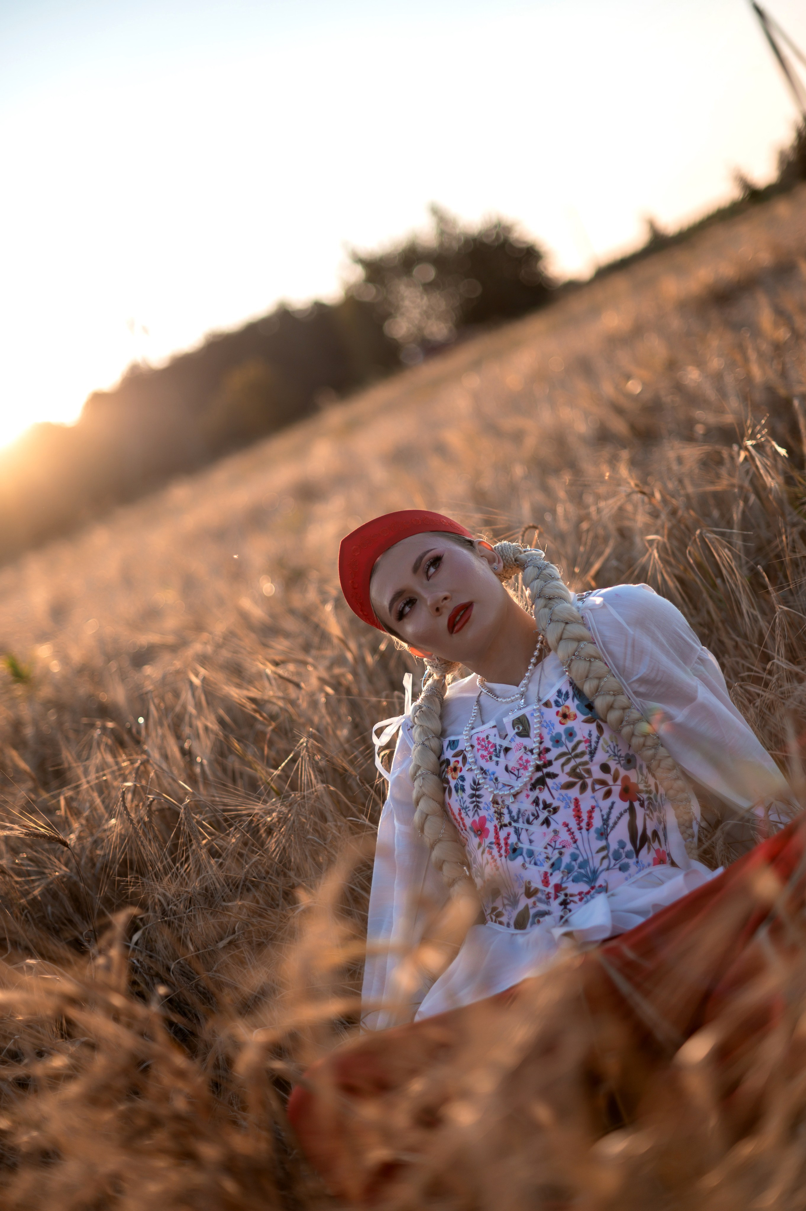 Катюша в поле). Спортивный фотограф в Туле и Тульской области. Файсханова Фото Спорт