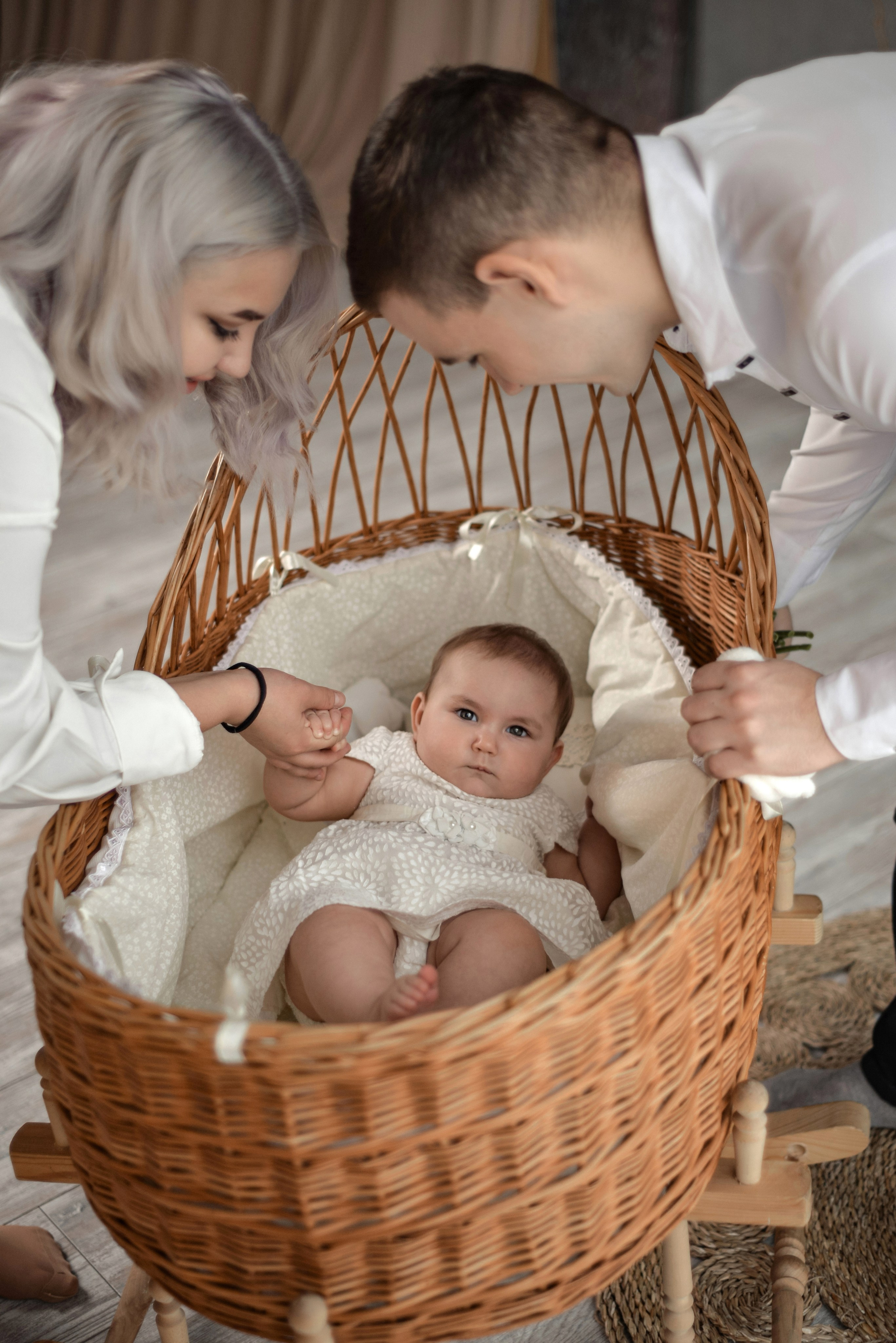 Семейная (Данил, Даша, Аделина) в студии Константа. Семейный и свадебный фотограф Галина Абакумова, фотосессии в Белгороде