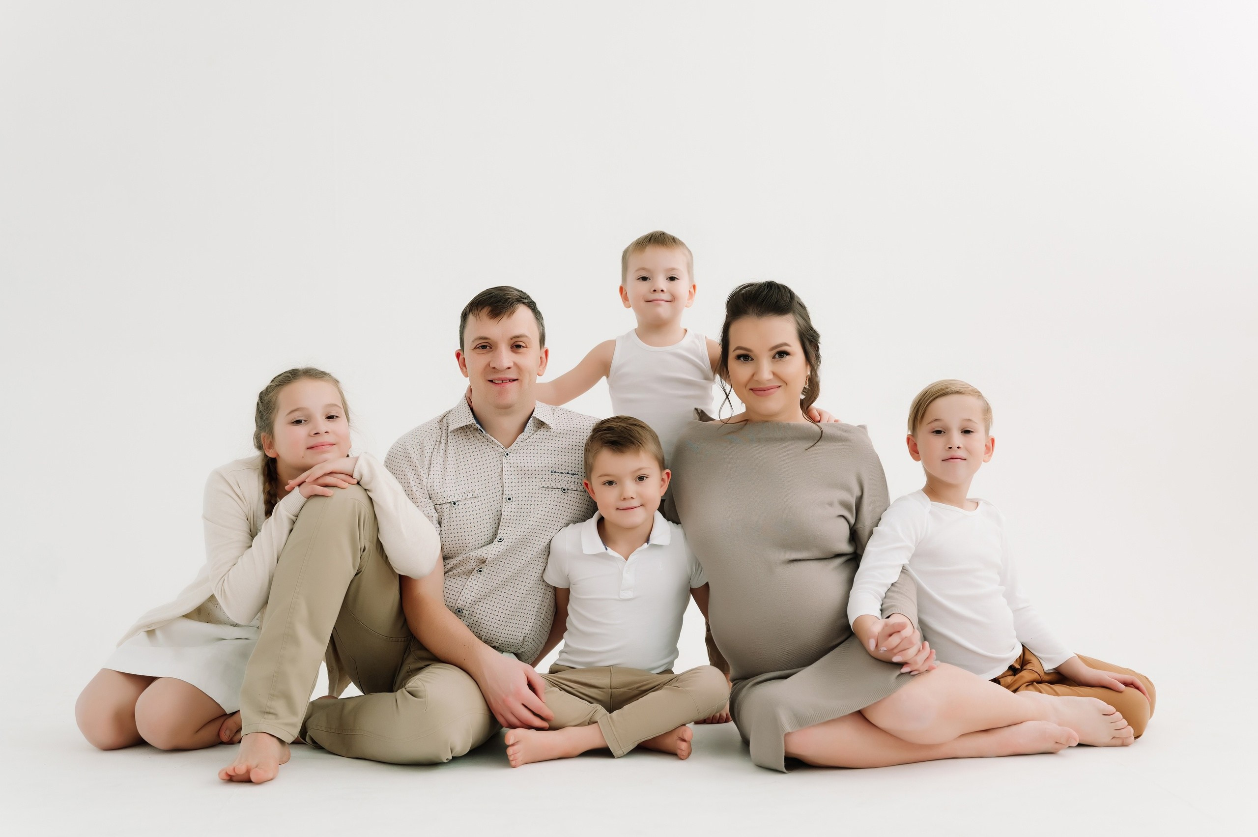 Лилия, Максим, Евангелина, Богдан, Давид, Матвей и +1. Семейный и свадебный фотограф в Миассе Регина Малахова