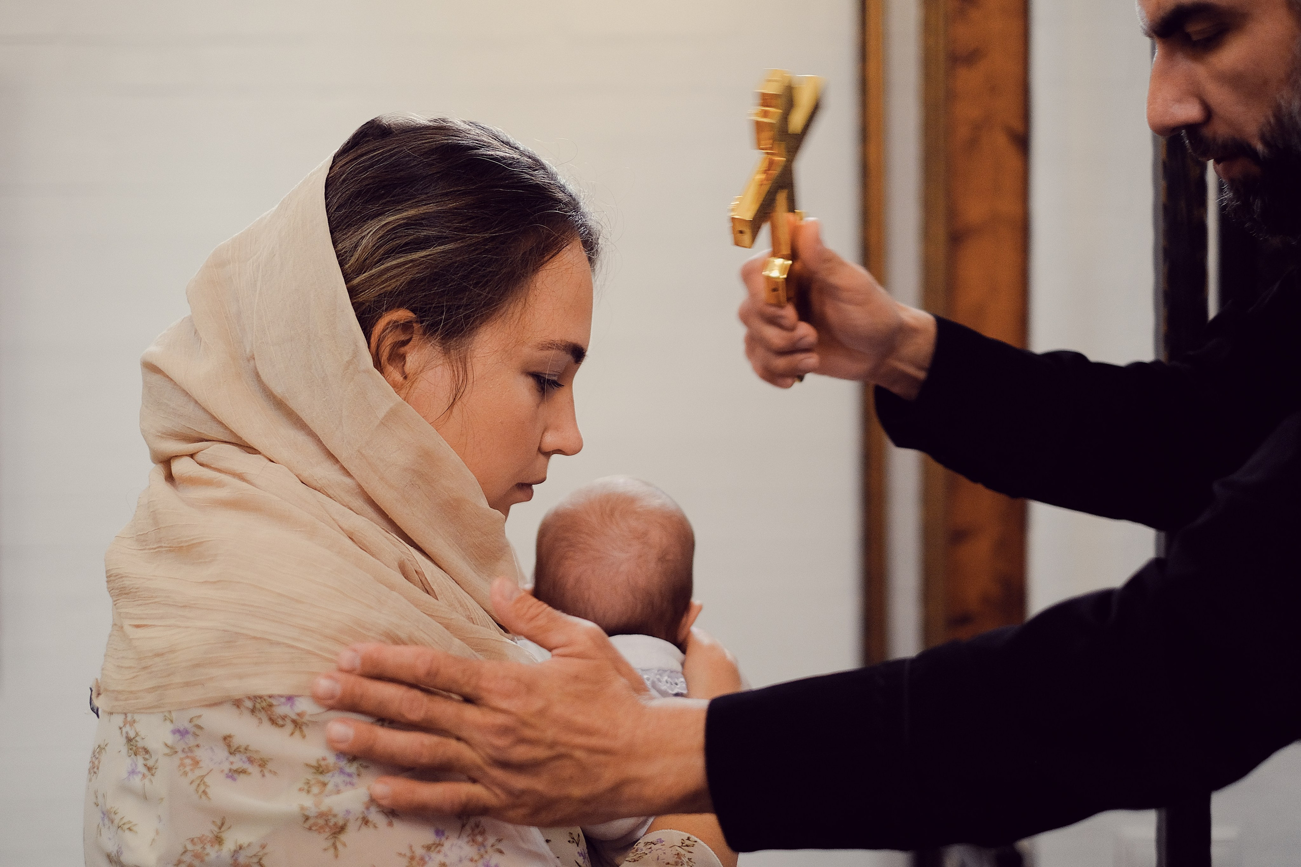 Крещение. Фотограф и видеограф в Москве Полина Абраменкова