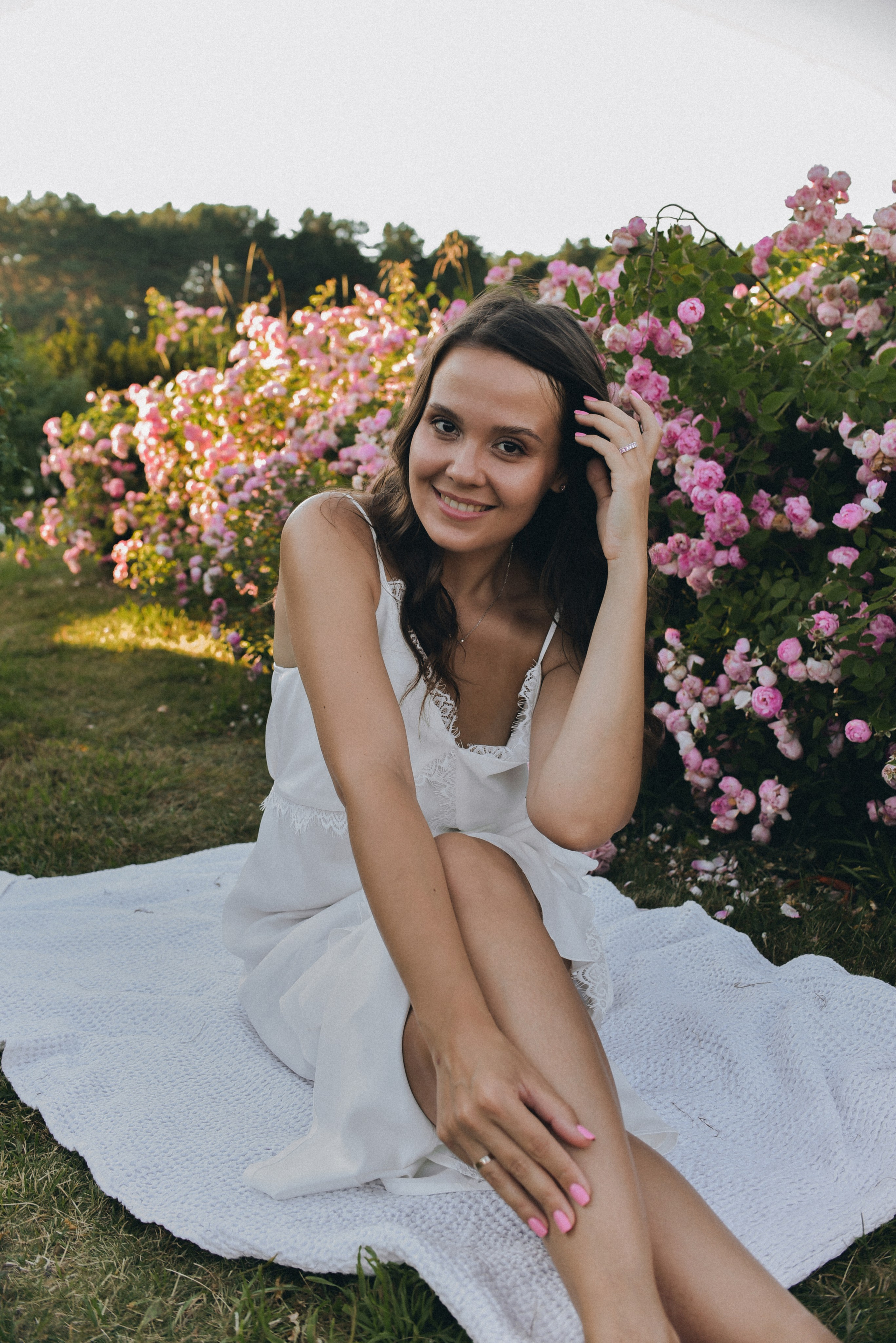 Розовая роща. Семейный фотограф Milena feel it