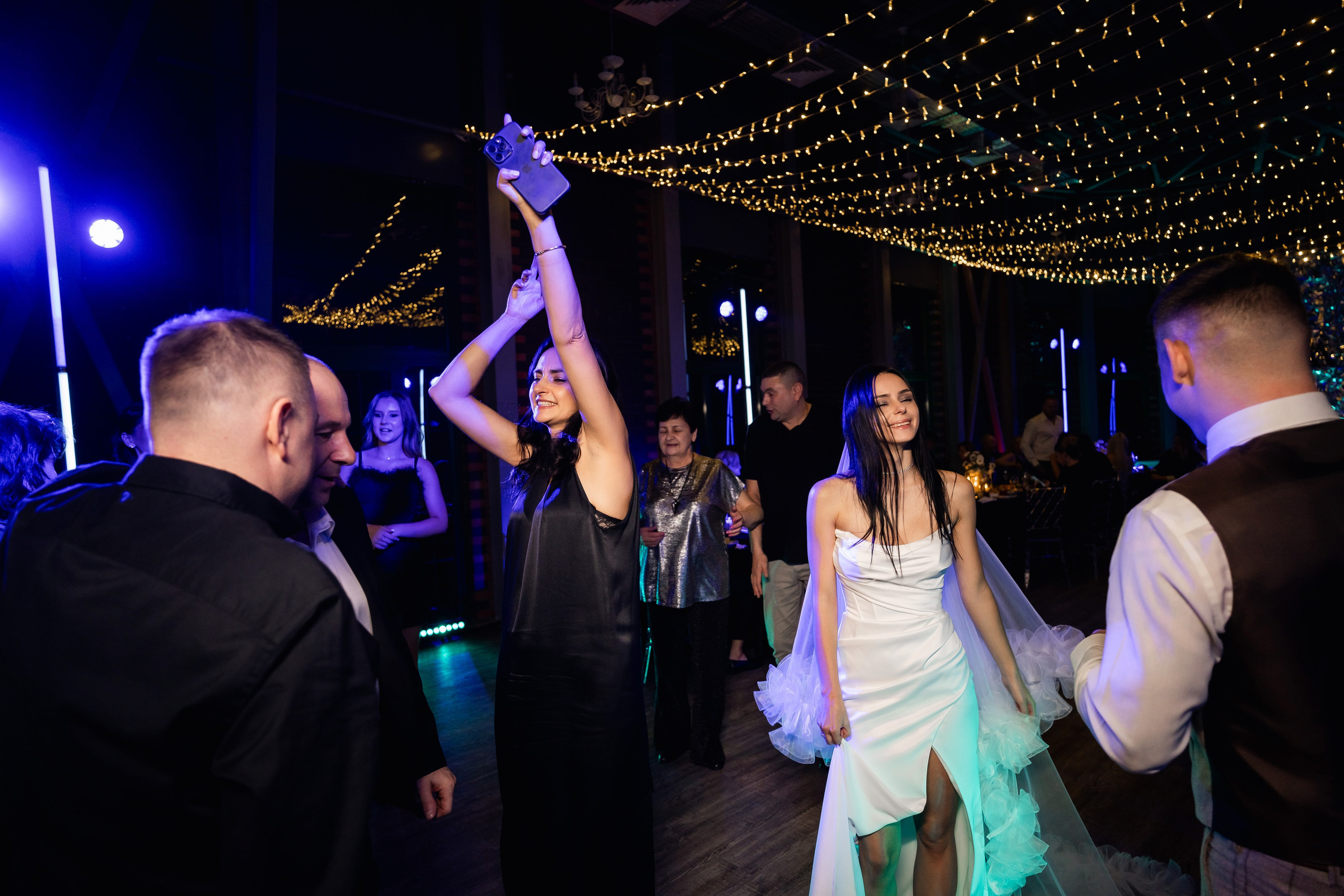 Свадебный банкет. Свадебный фотограф Москва и МО