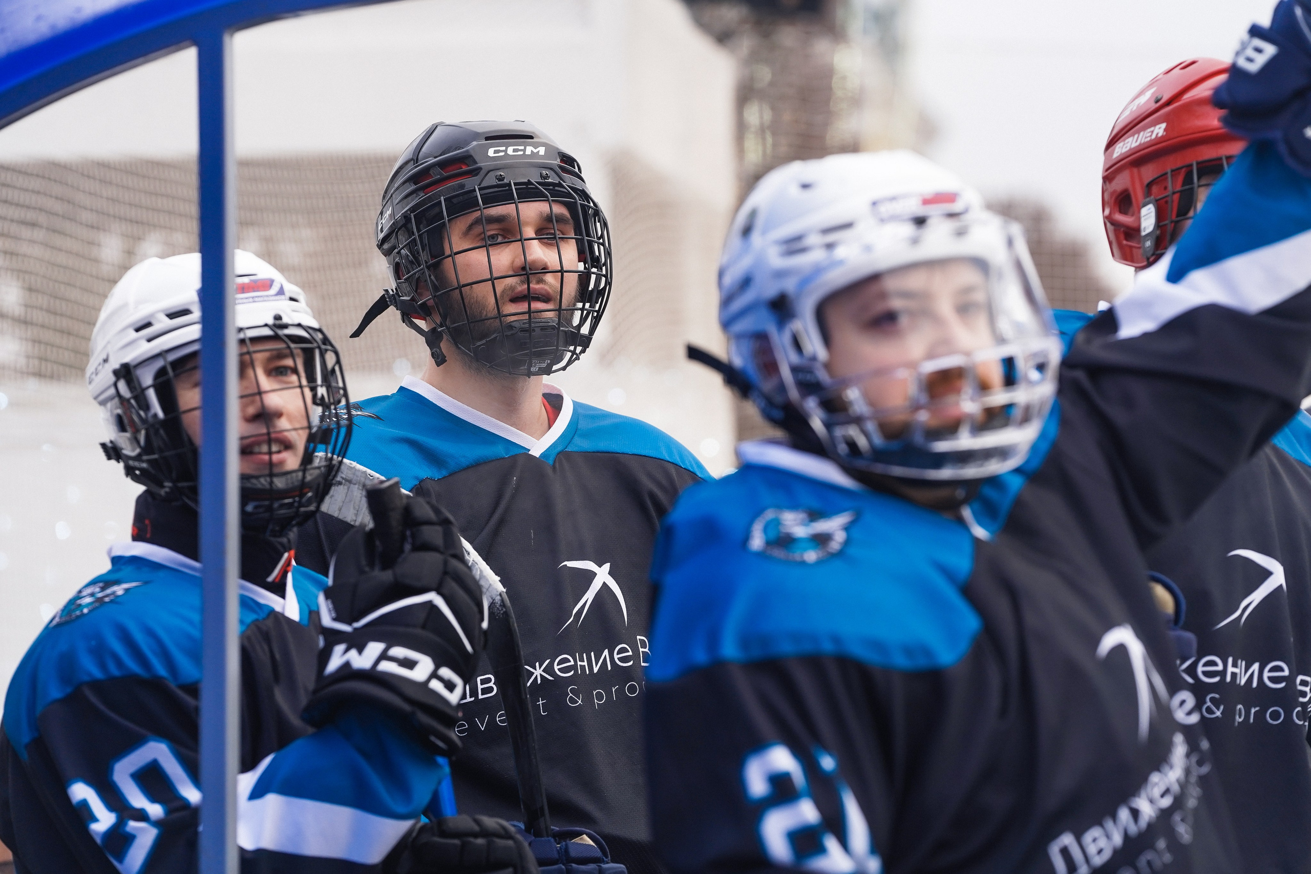 Хоккейный матч на ВДНХ. Анна, фотограф Москва, Зеленоград