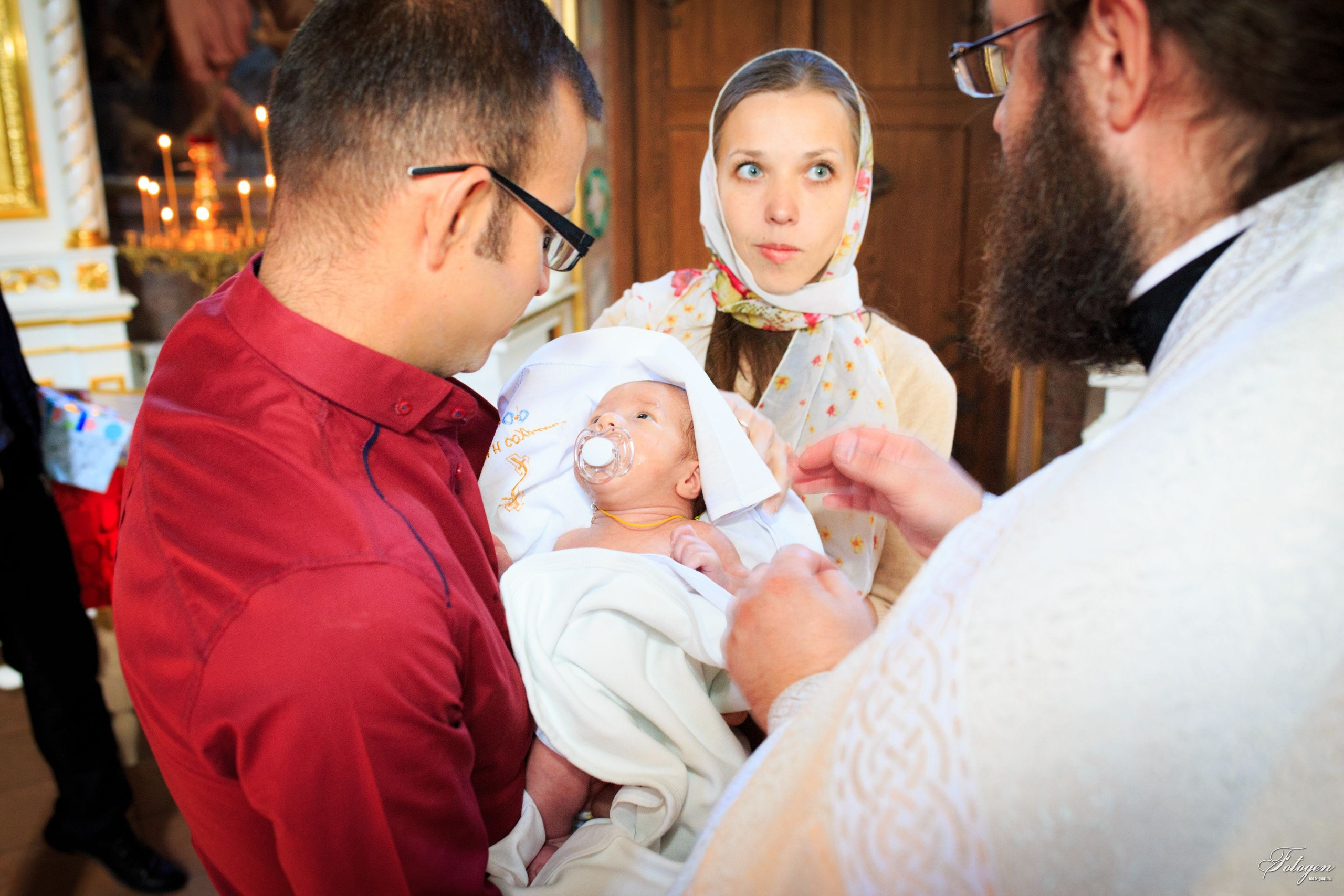 Крещение в кадре: Портфолио выездных фотосессий. Интерьерная фотостудия FOTOGEN г. Краснодар