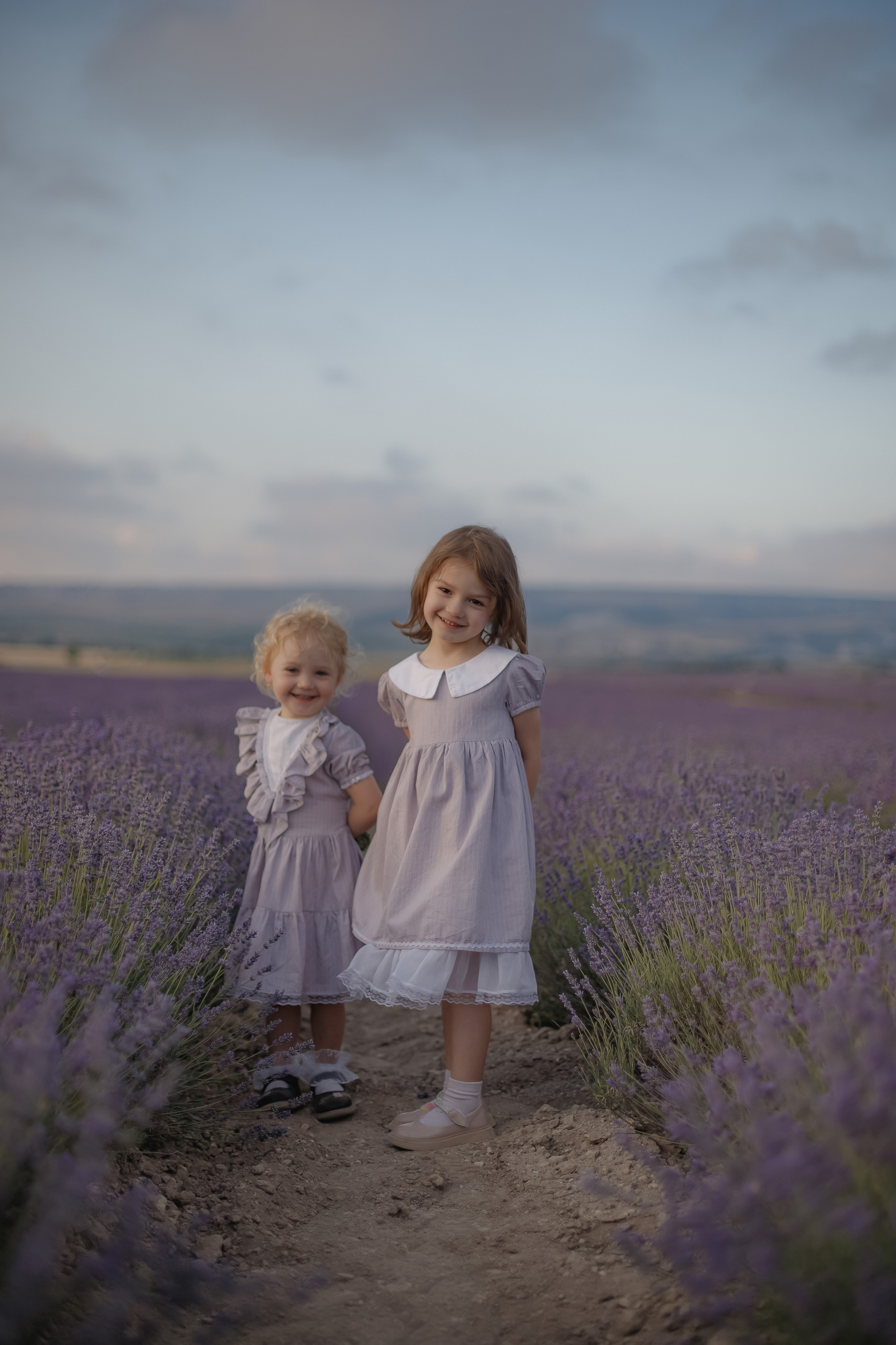 Прогулка на лавандовом поле. Семейный и детский фотограф в Крыму Екатерина Швец