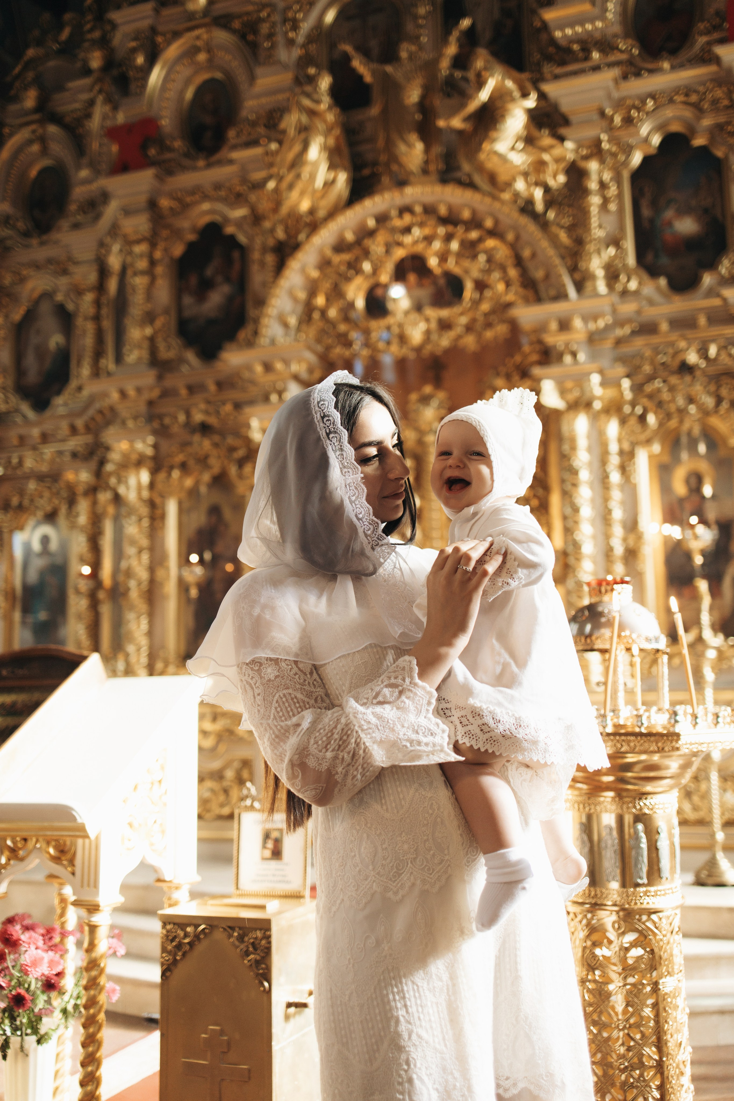 Крещение Арины. Самый теплый фотограф в Краснодаре Рябоконь Ксения